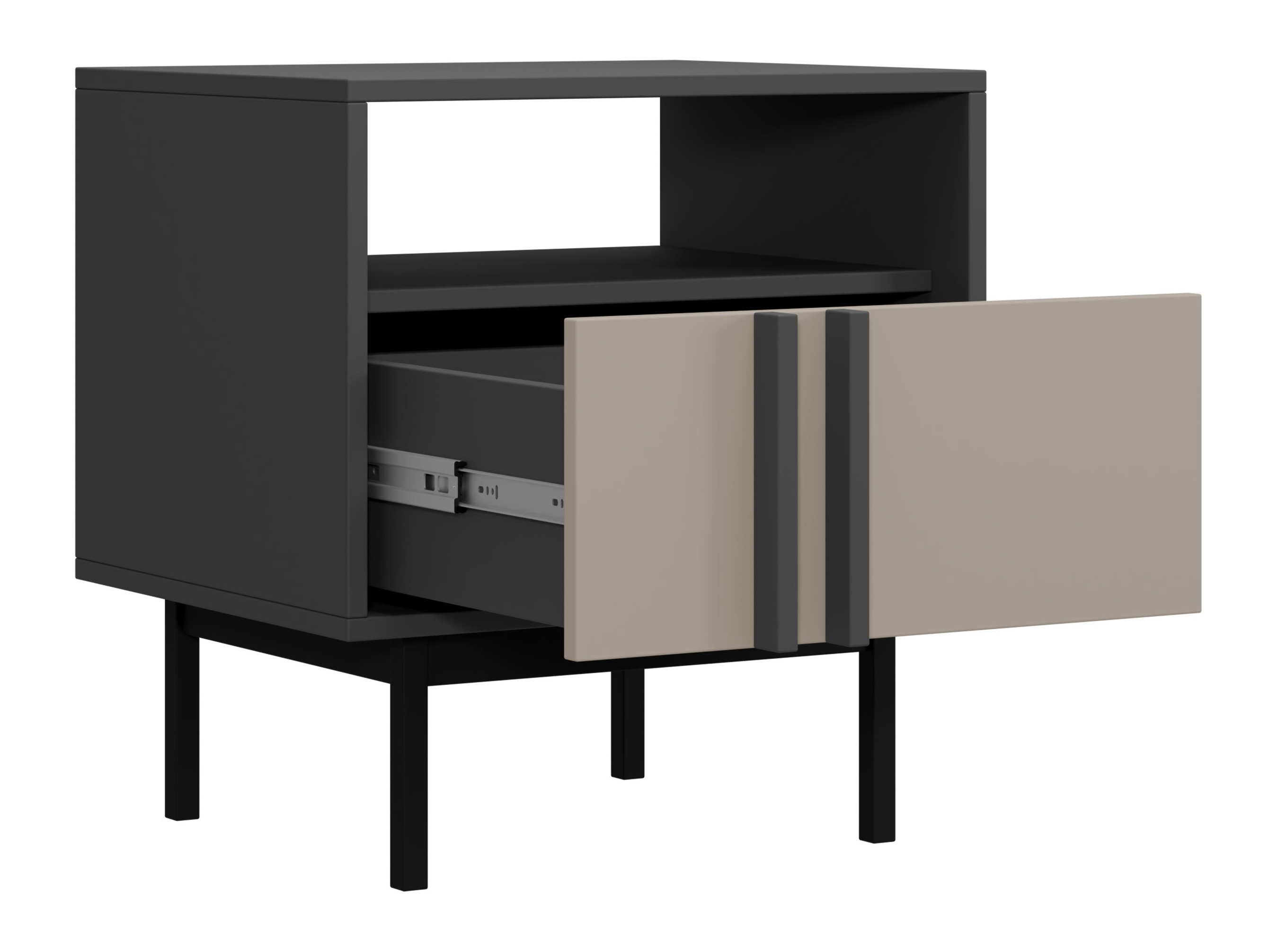 Nočna omarica Levali 112 (Bež)