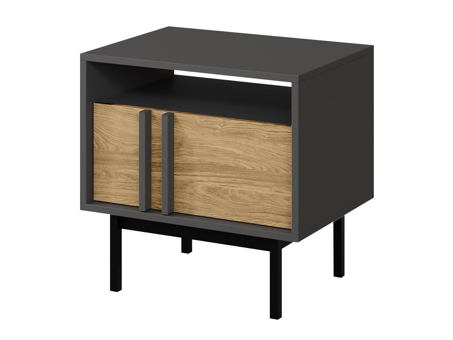 Nočna omarica Levali 112 (Hrast)