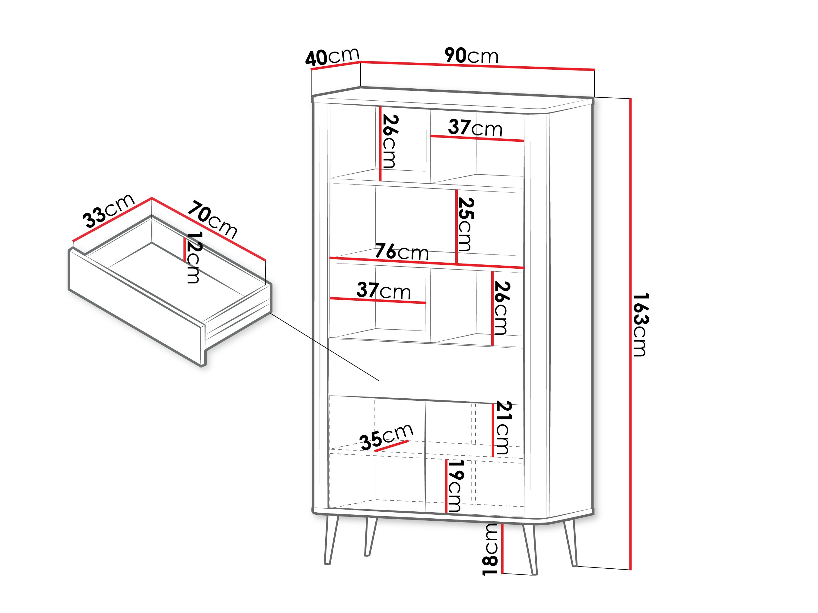 Regal Lufela 108 (Kašmir + Sivi marmor)