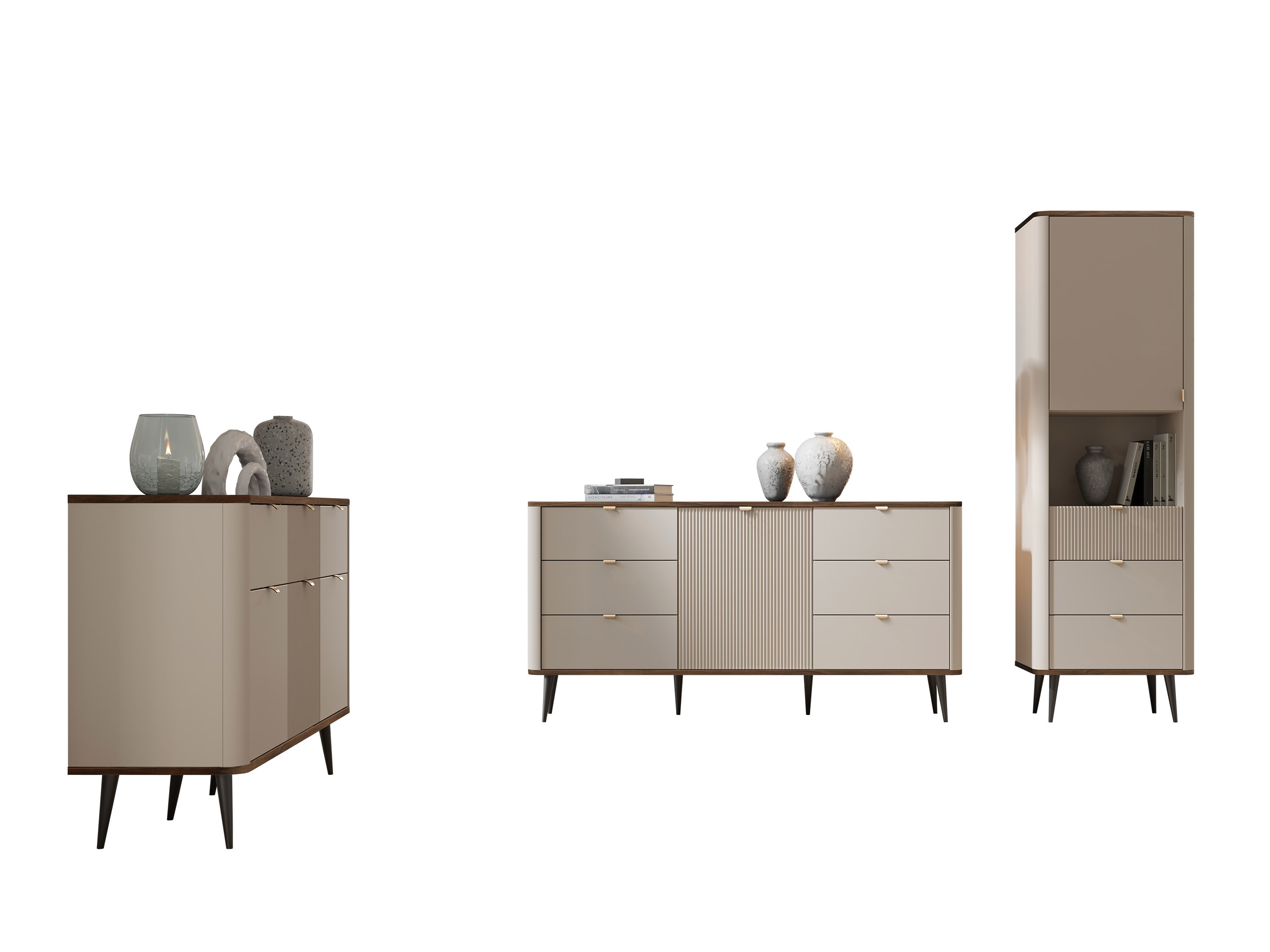 Dnevni prostor Lufela 122 (Kašmir + Oreh)