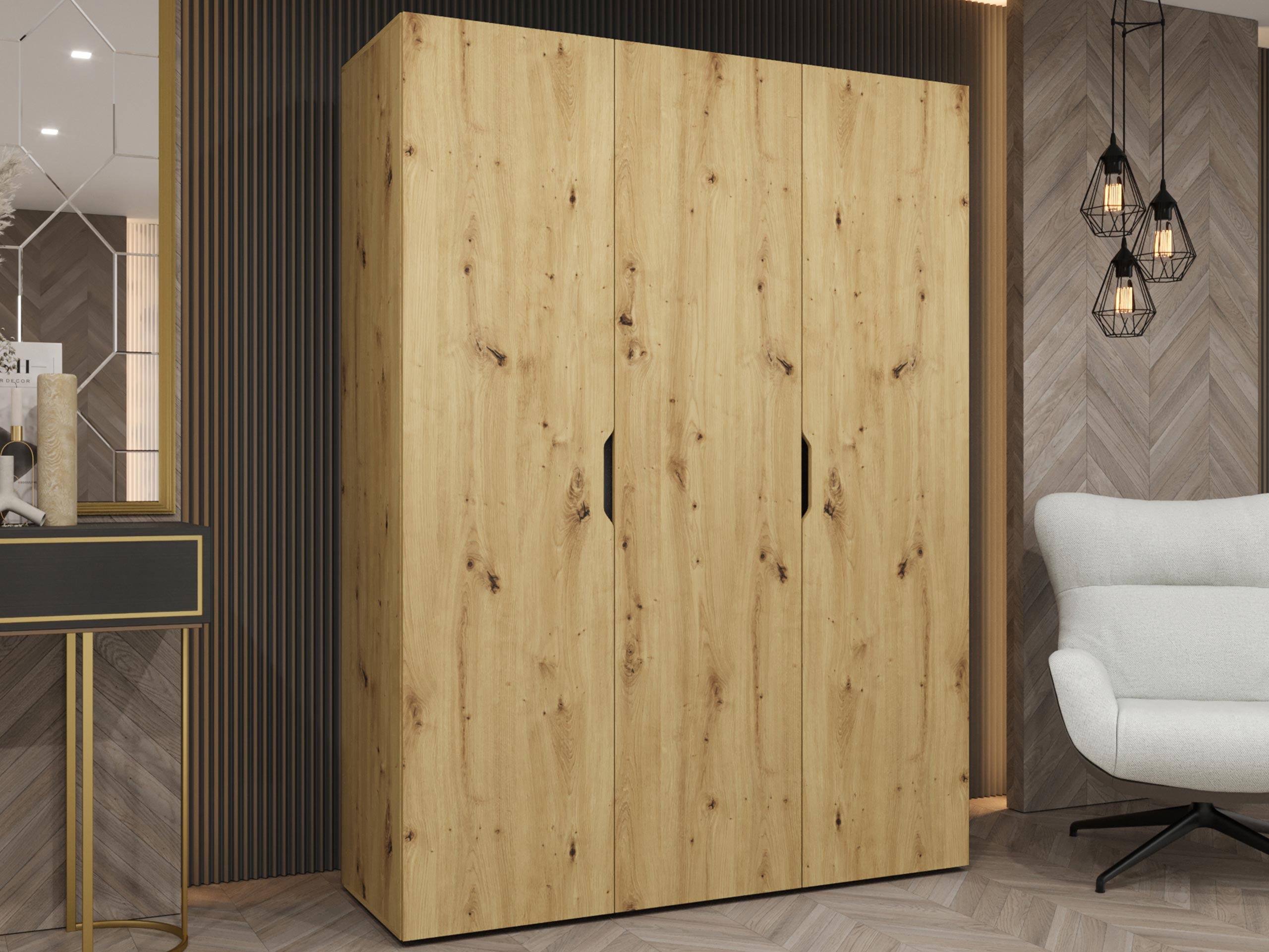 Garderobna omara Hartford 511 (Artisan hrast)