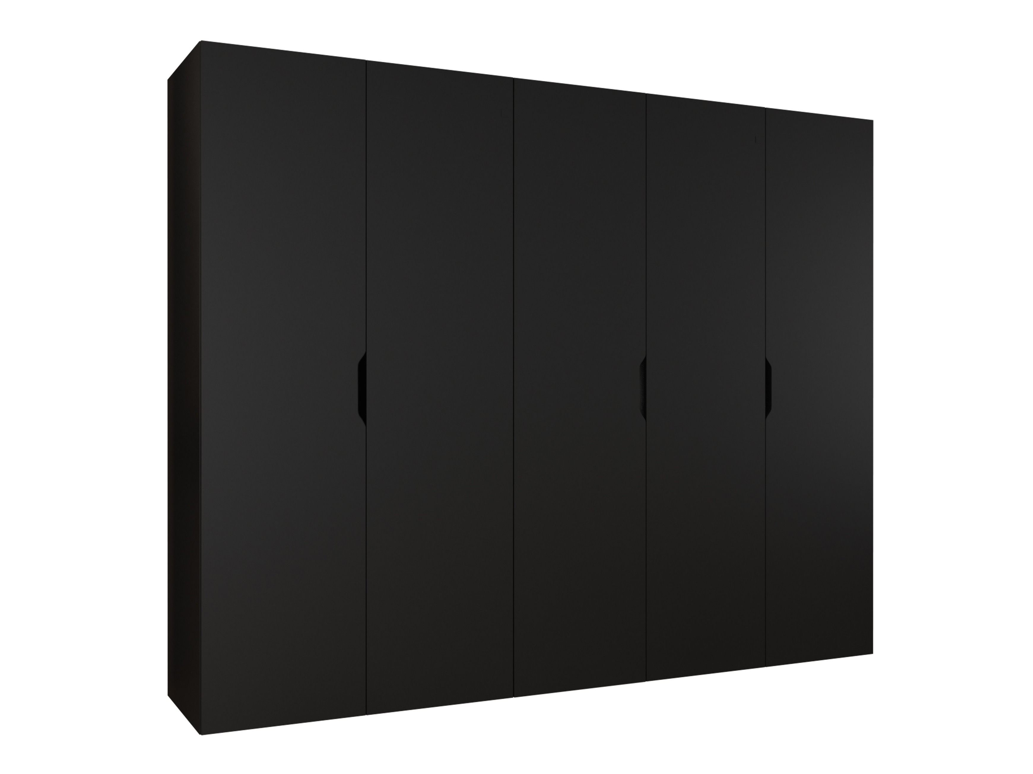 Garderobna omara Hartford 515 (Črna)