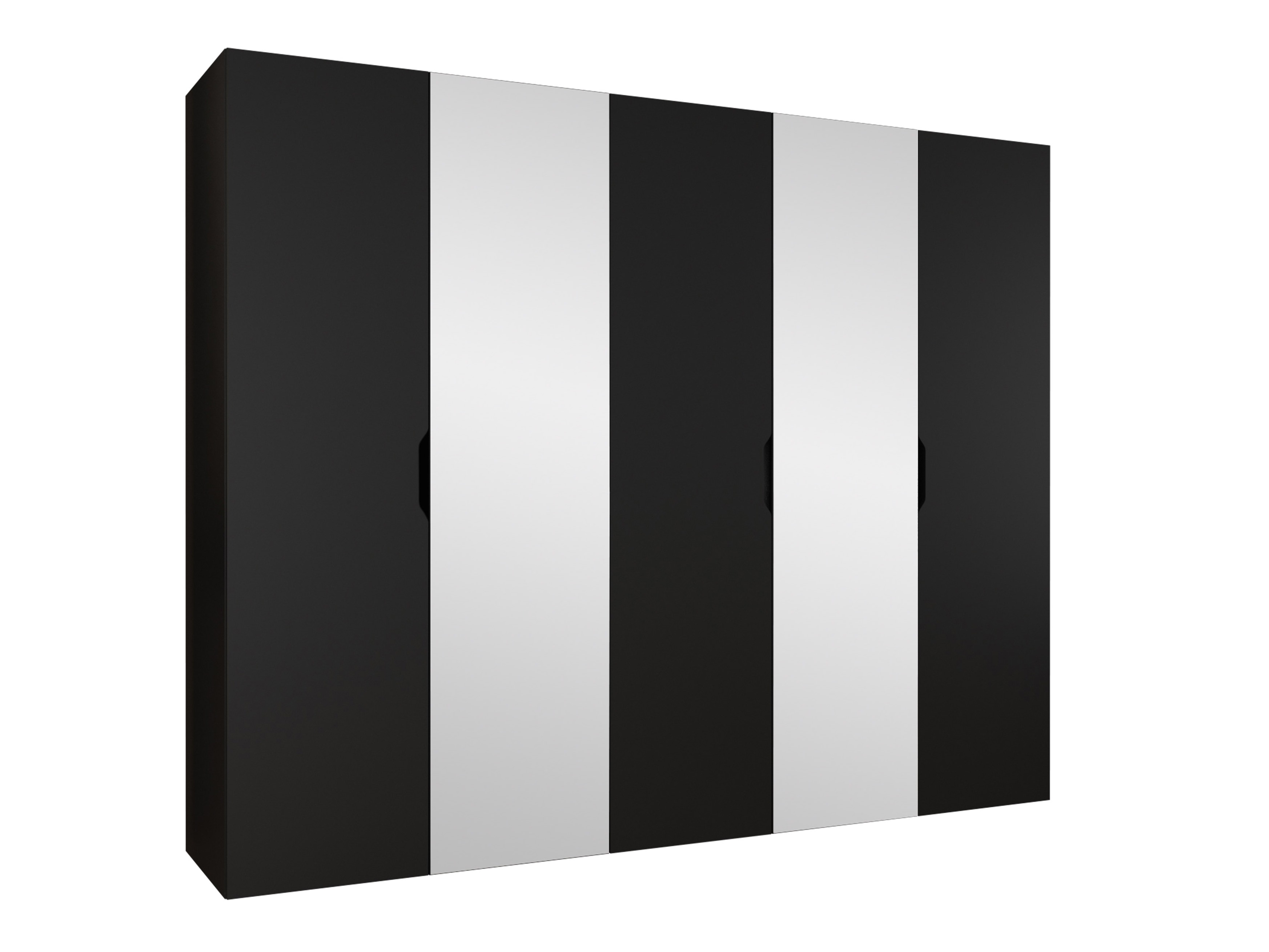 Garderobna omara Hartford 516 (Črna)