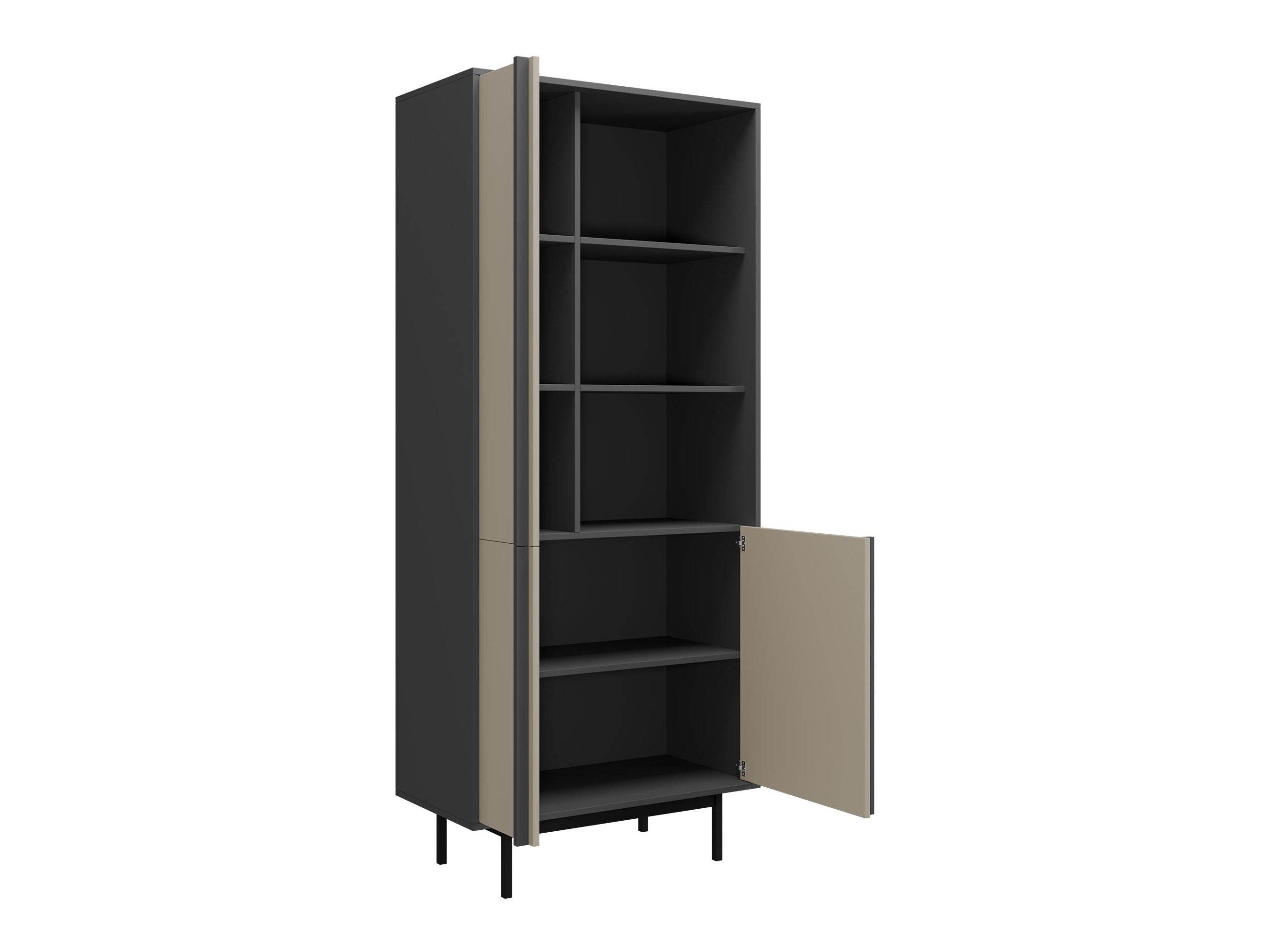 Komplet za dnevno sobo Levali 117 (Prašno zelena)