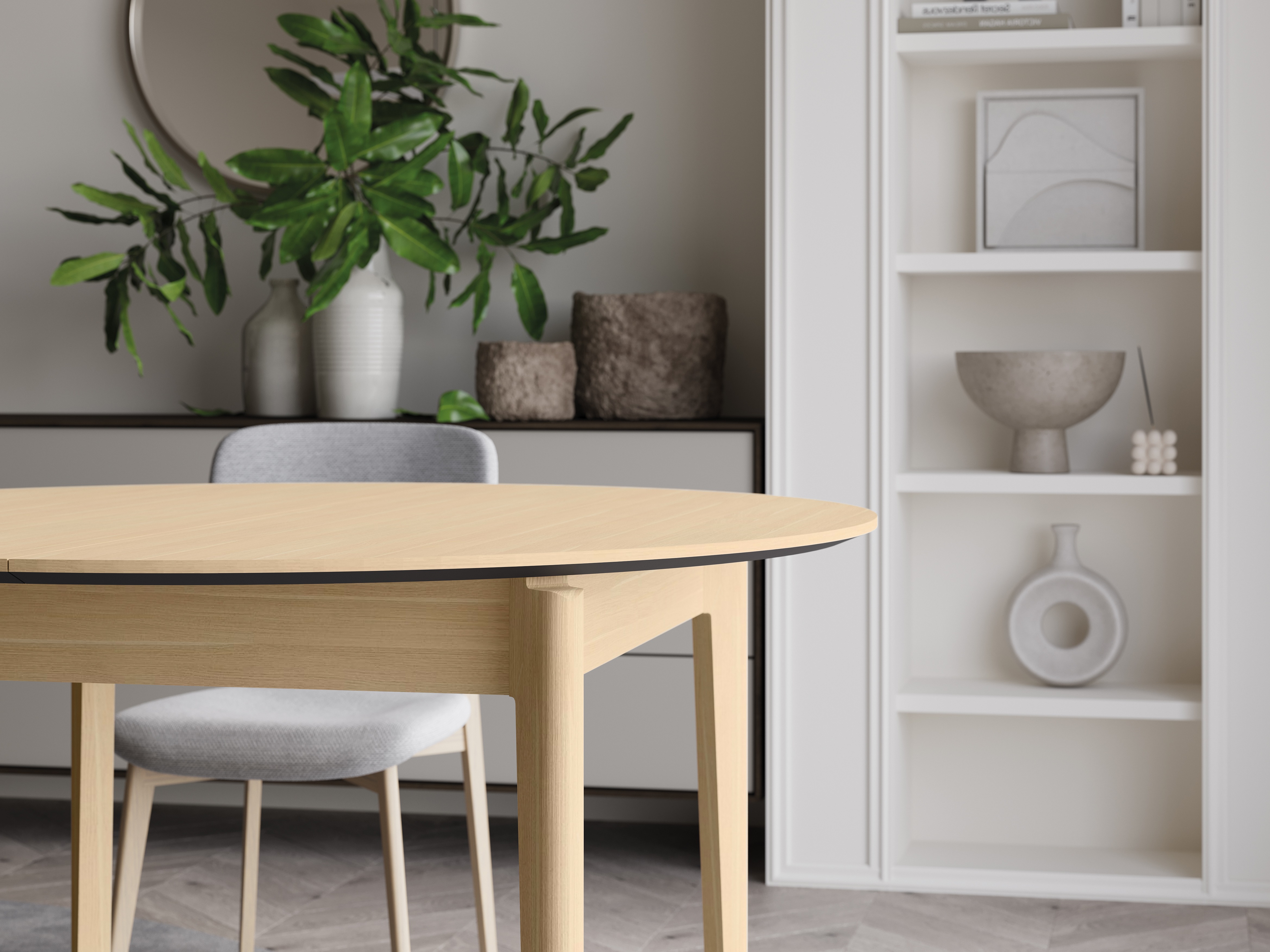 Miza Fresno 175 (Lahki hrast)