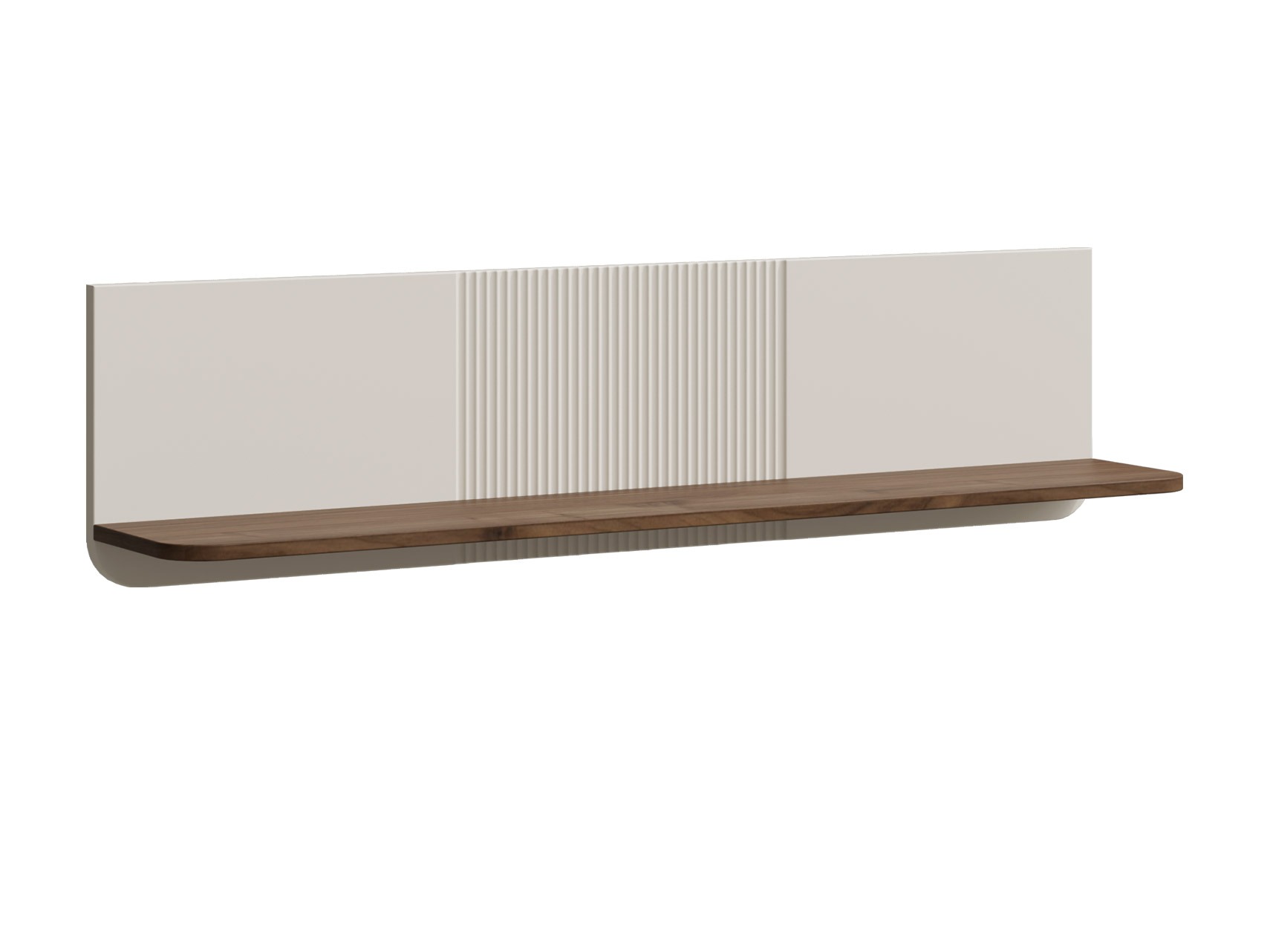 Stenska polica Lufela 118 (Kašmir + Oreh)