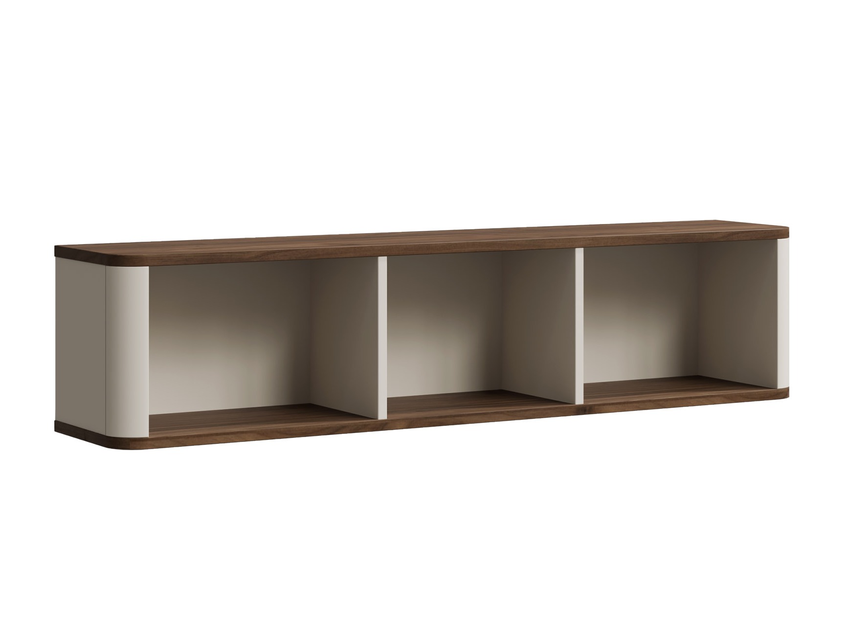 Stenska polica Lufela 119 (Kašmir + Oreh)