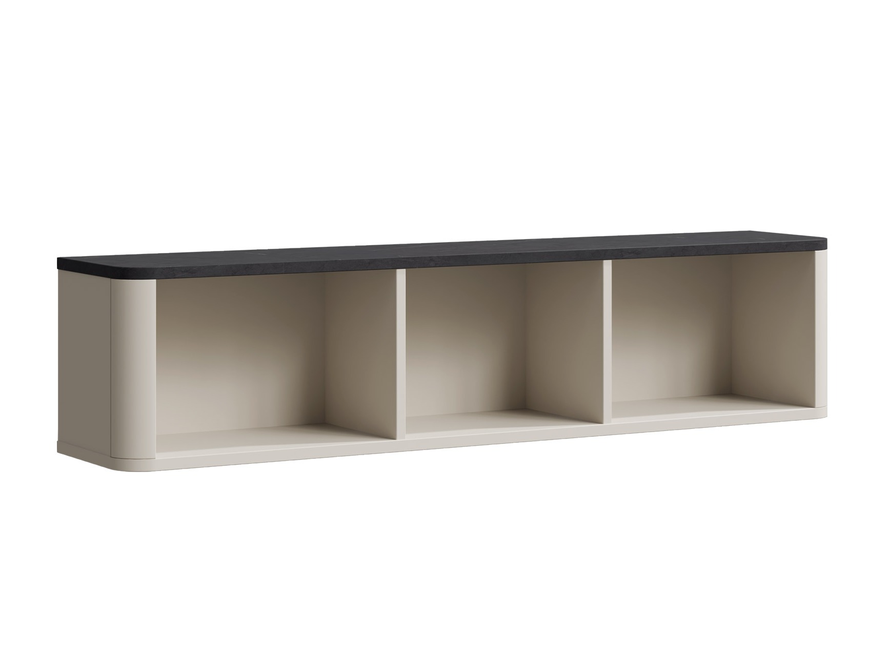 Stenska polica Lufela 119 (Kašmir + Sivi marmor)