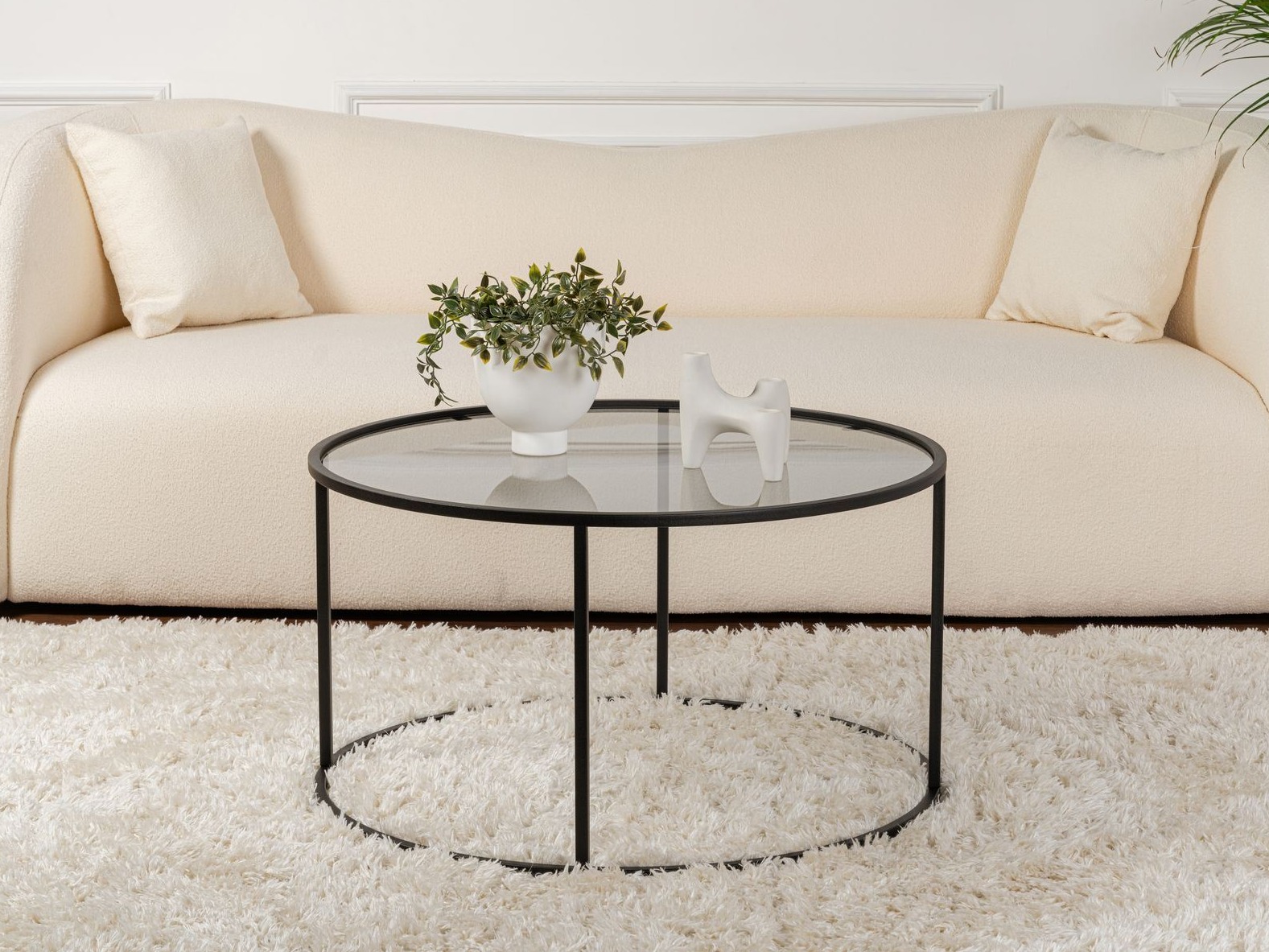 Klubska mizica Novato 119 (Črna)