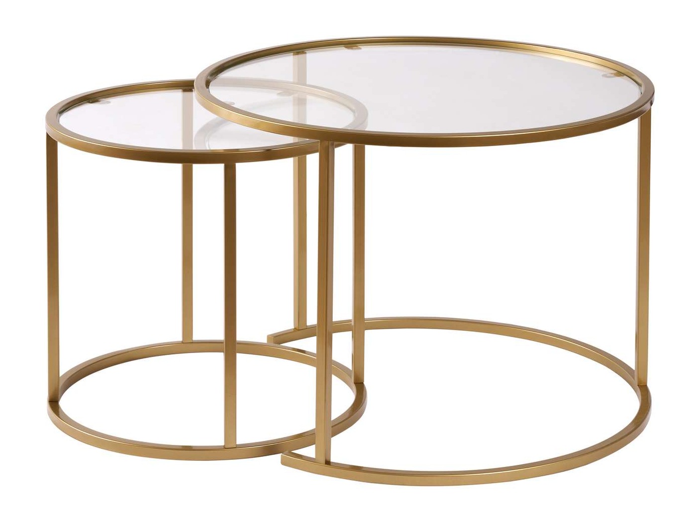 Komplet klubskih mizic Novato 123 (Zlata)