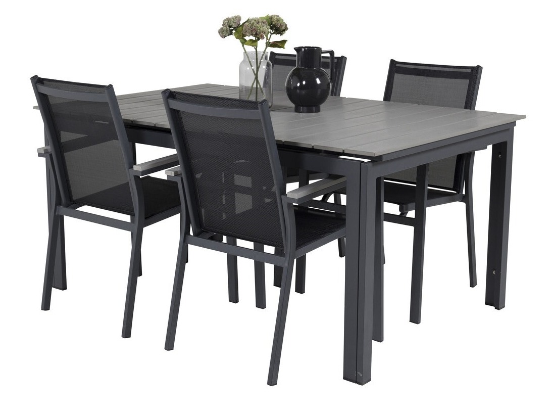 Komplet mize in stolov Dallas 2343