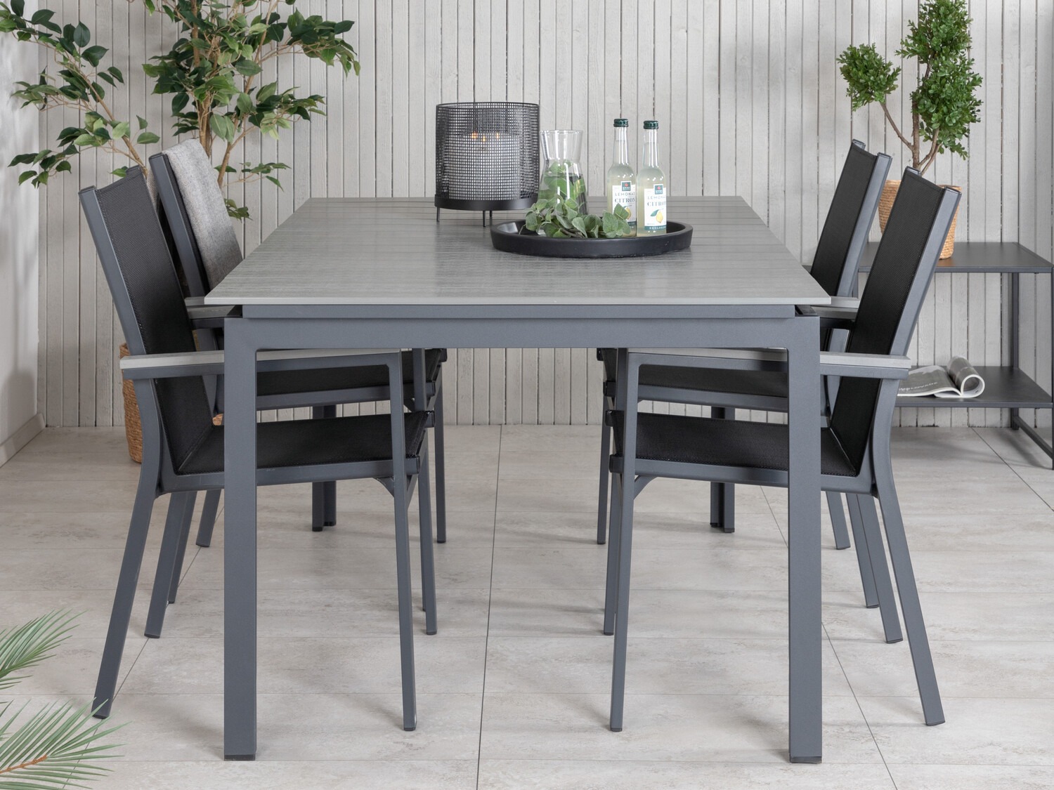 Komplet mize in stolov Dallas 2343