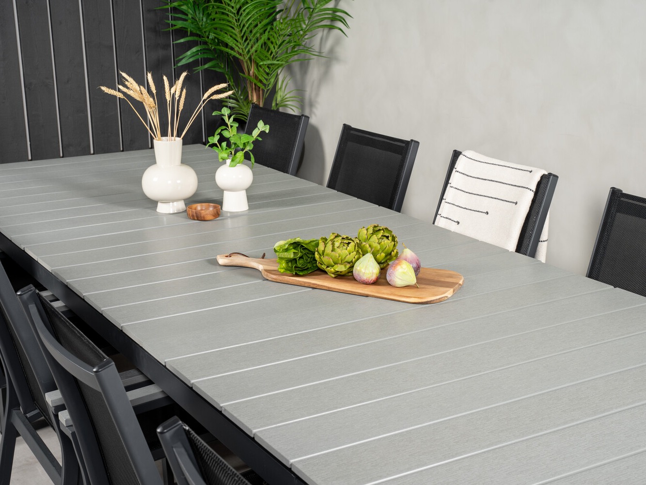 Komplet mize in stolov Dallas 2504