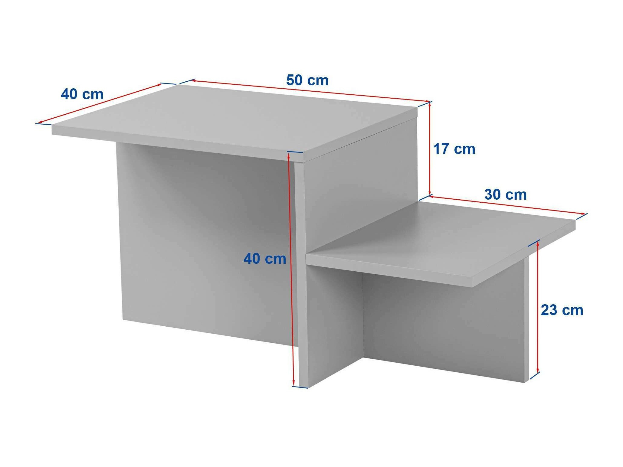 Klubska mizica Novato 104 (Svetel travertin)