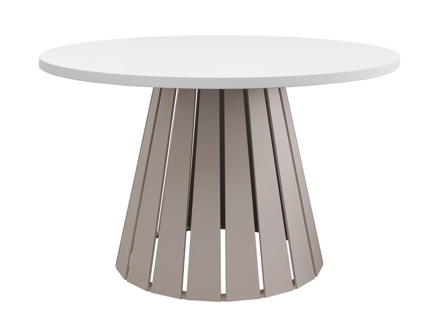 Klubska mizica Oswego 134 (Kašmir + Bela)