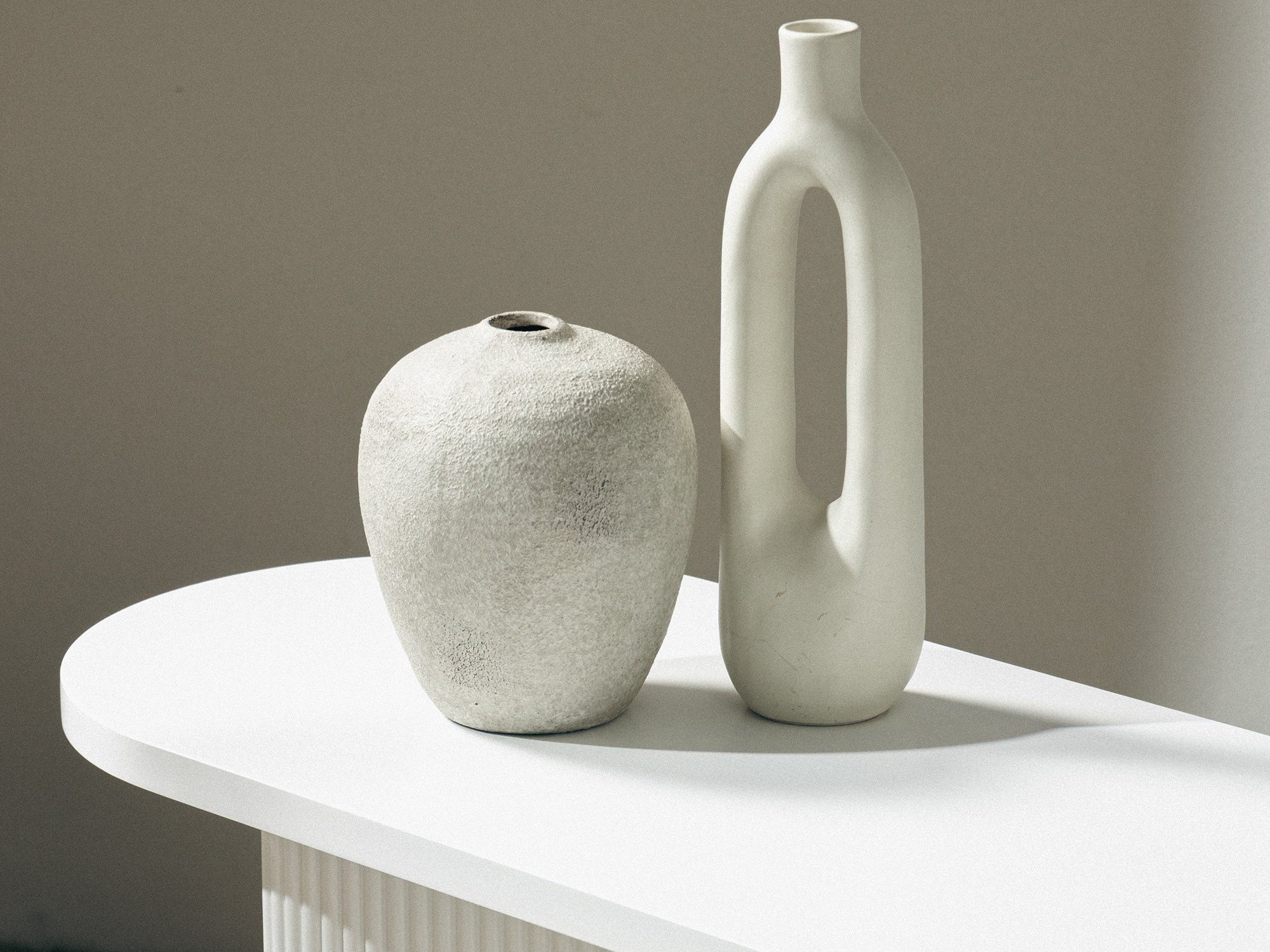 Konzolna miza Burleson 281 (Bela)