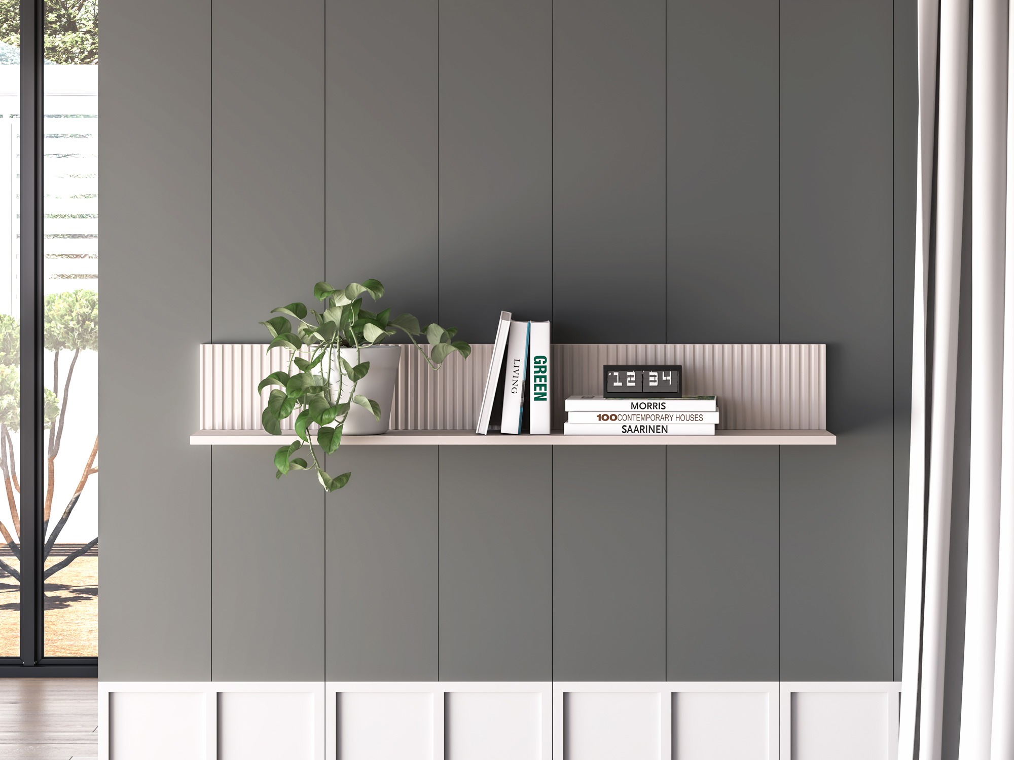 Stenska polica Vircalu 107