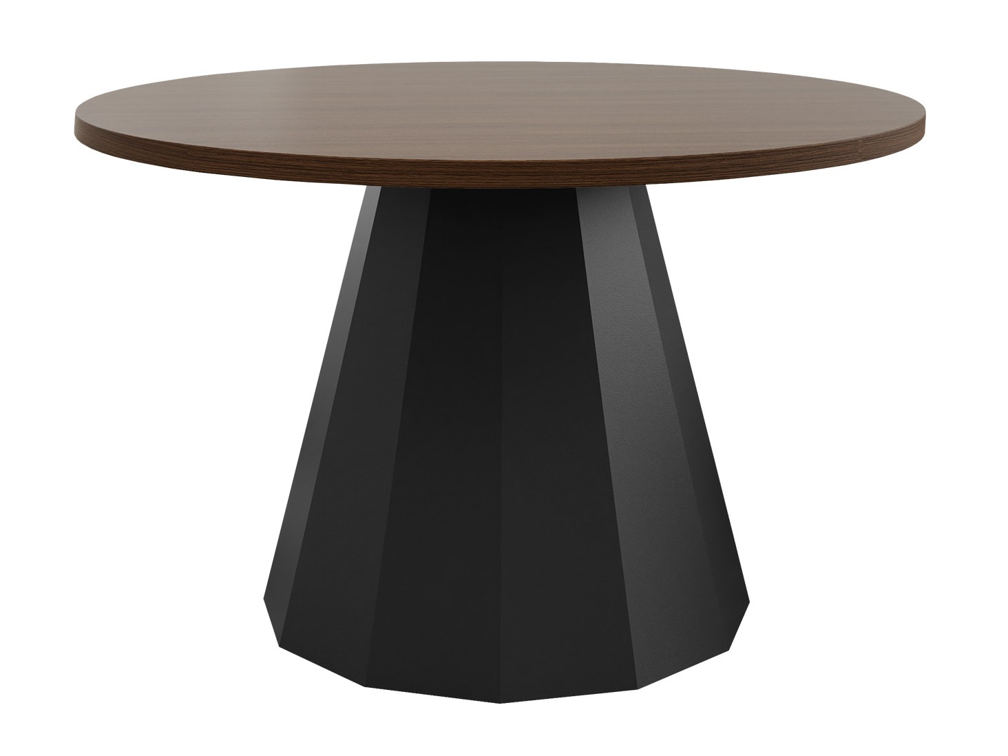 Klubska mizica Oswego 139 (Črna + Oreh)