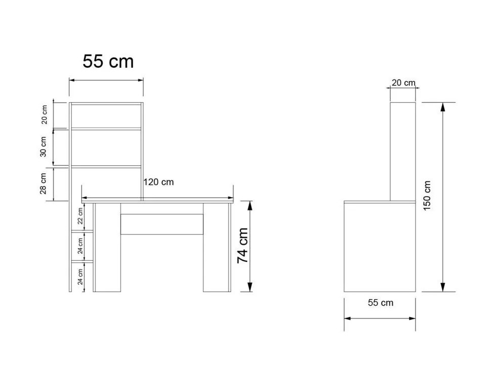 Pisalna miza Kailua 2517