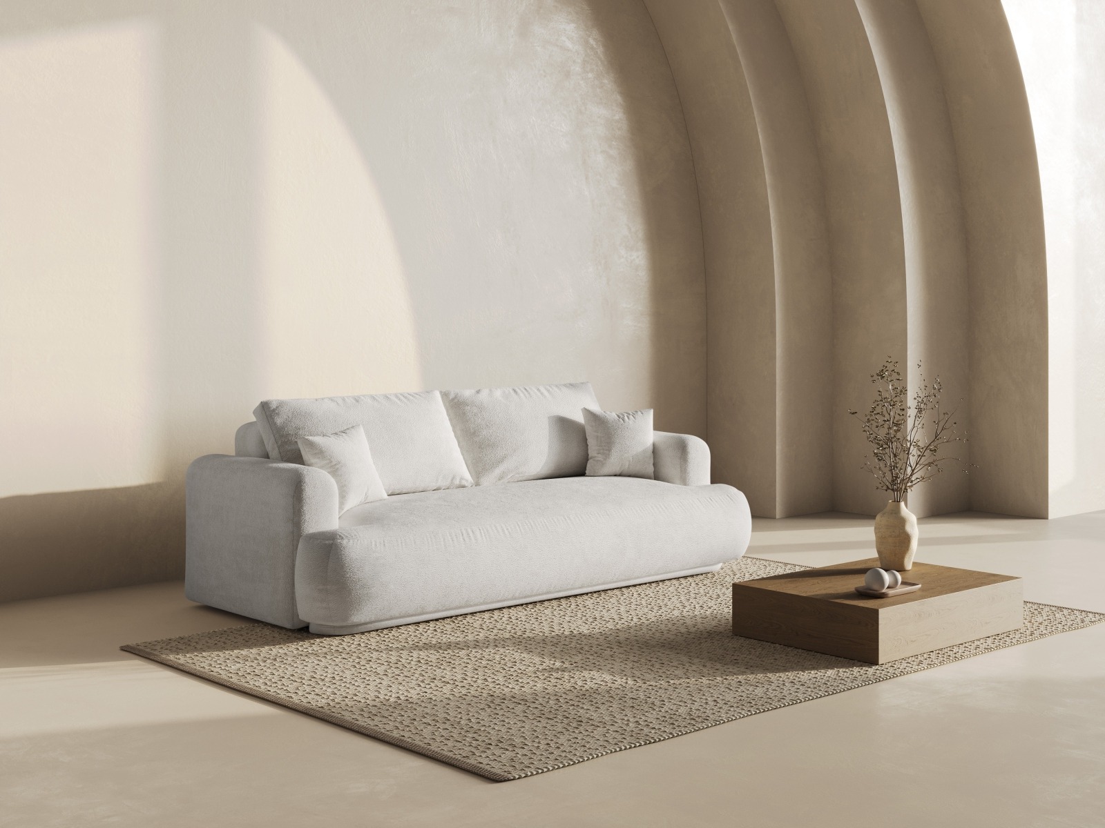 Raztegljiv kavč Beckley 161 (Coral 65)