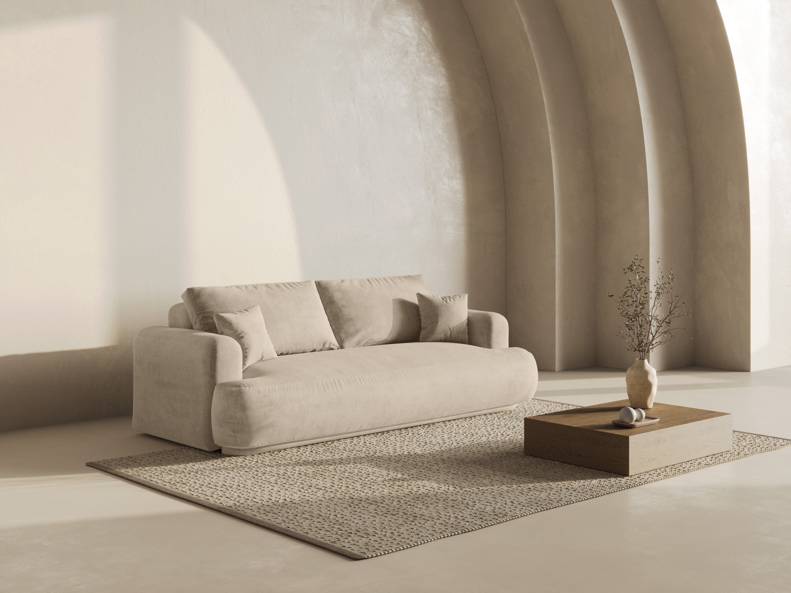 Raztegljiv kavč Beckley 161 (Vogue 01)