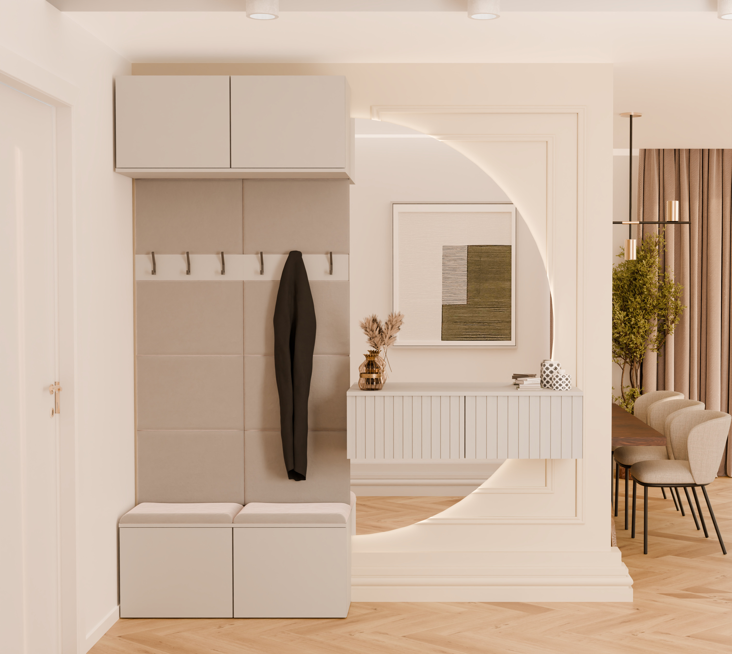 Komplet za predsobo Mandeville 295