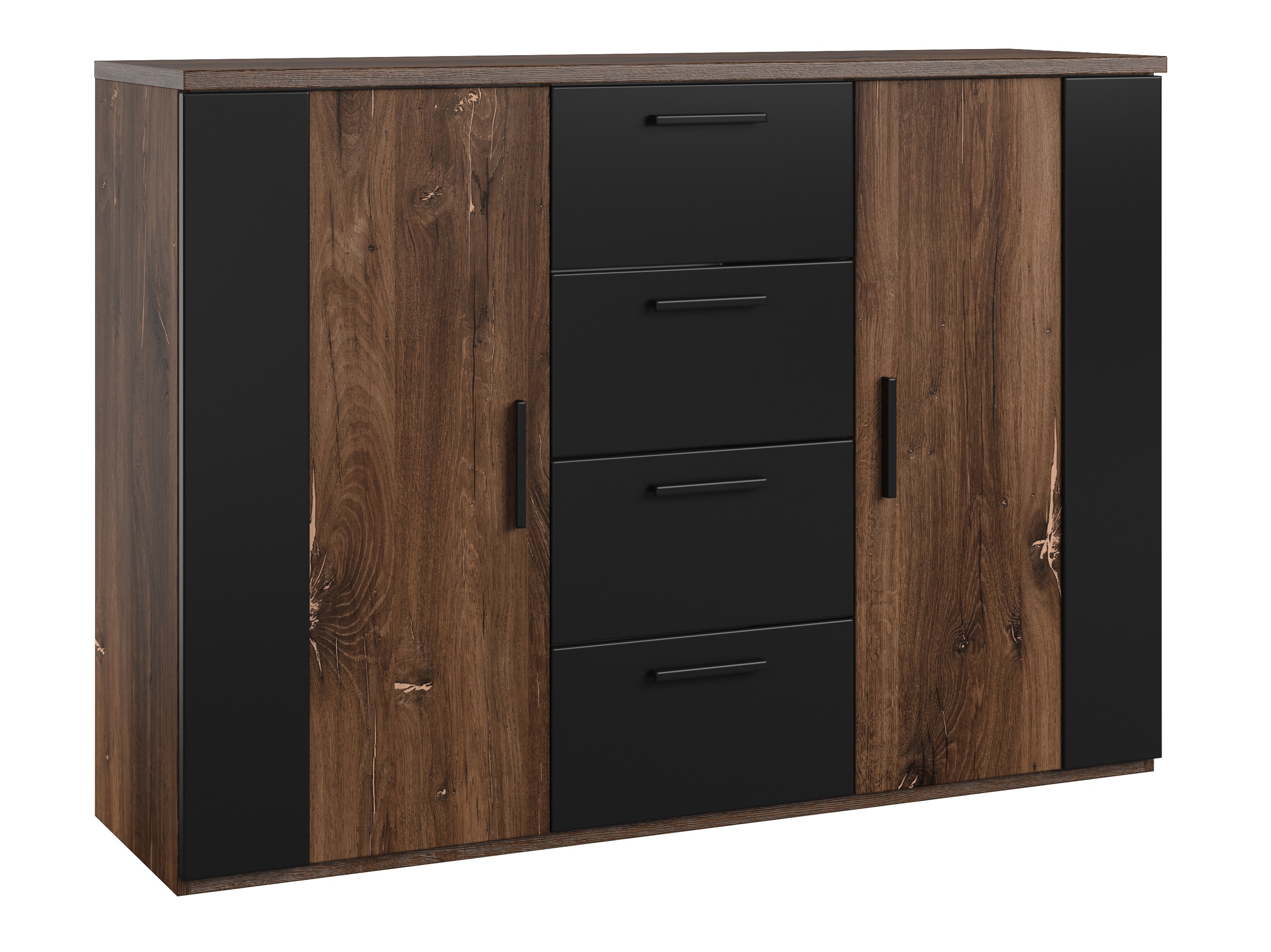 Komoda Felelie 102 (Tamus Flagstaf hrast + Baker)