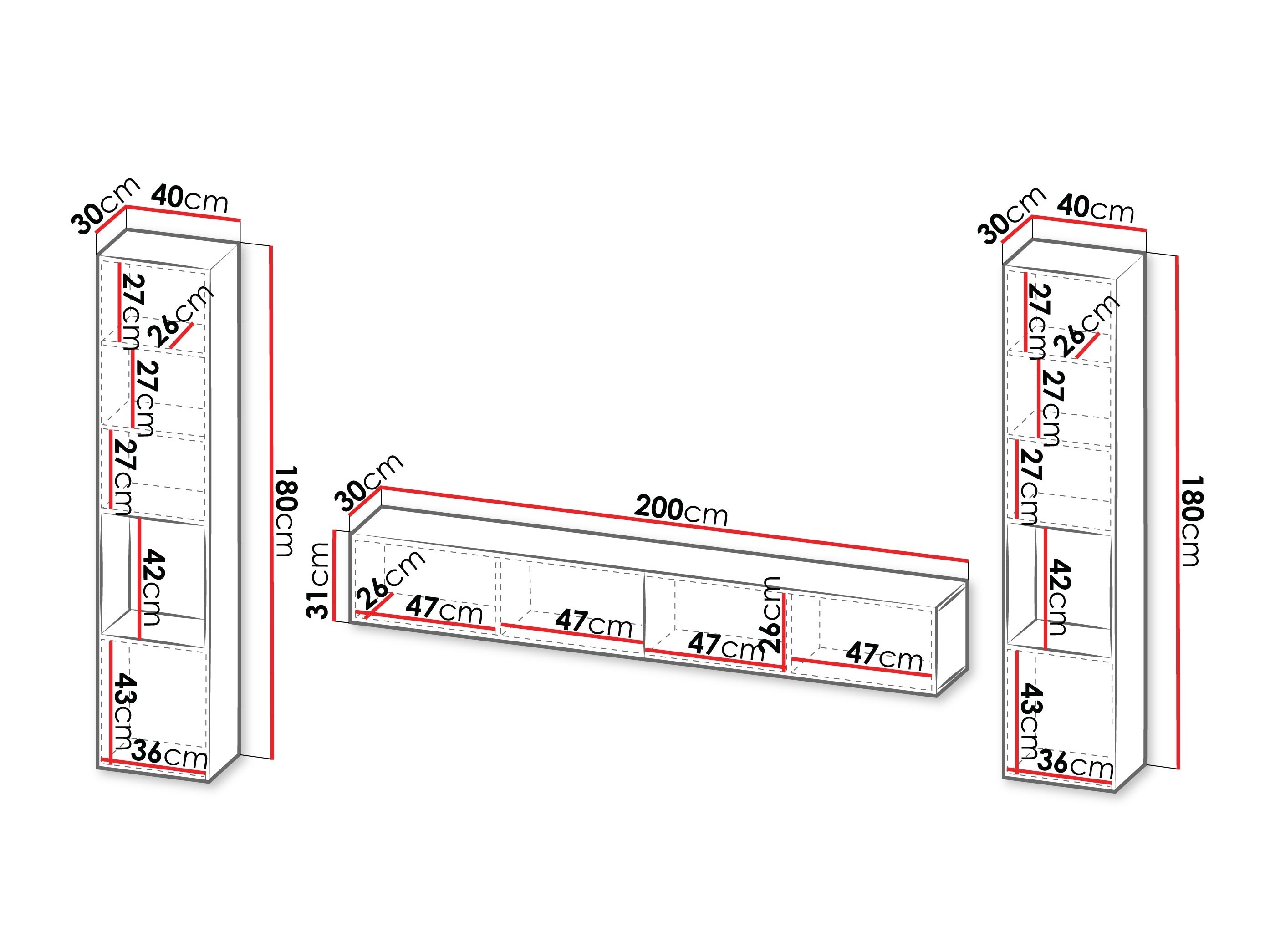 Komplet za dnevno sobo Calveru 107 (Kašmir)