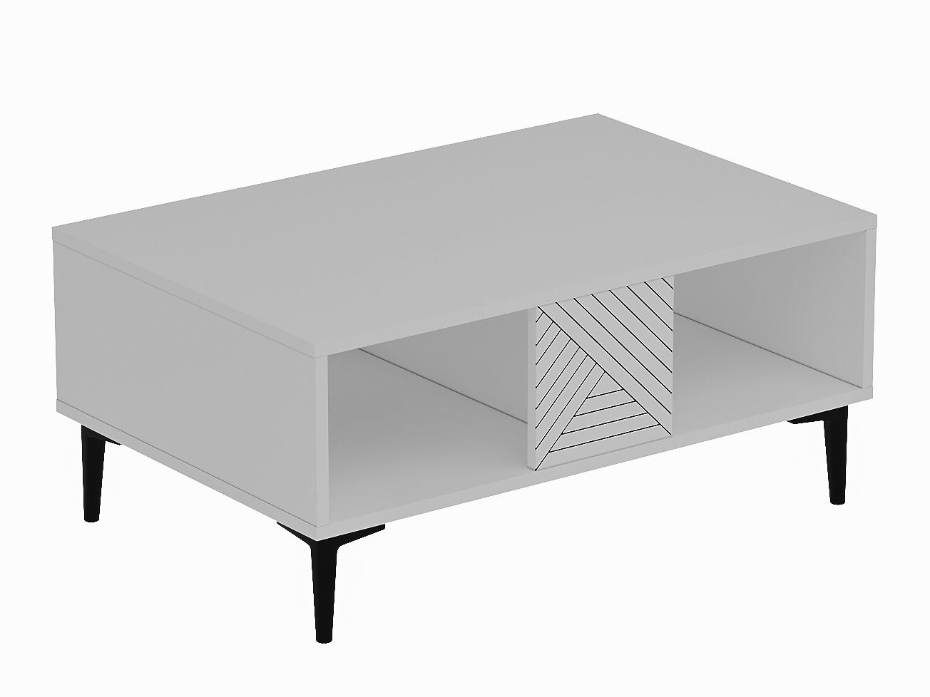 Klubska mizica Kailua 2537 (Bela)