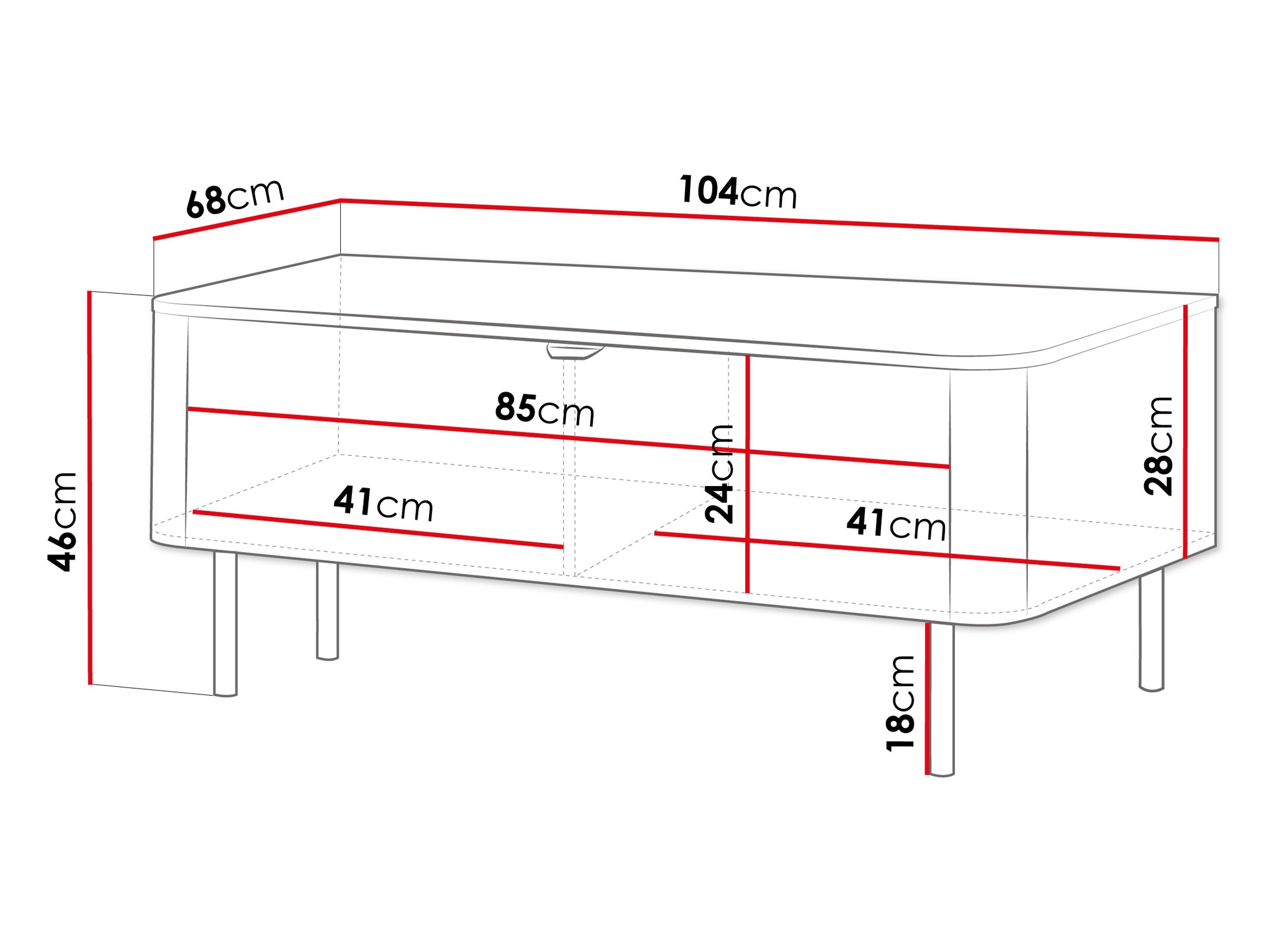 Klubska mizica Tebeni 103