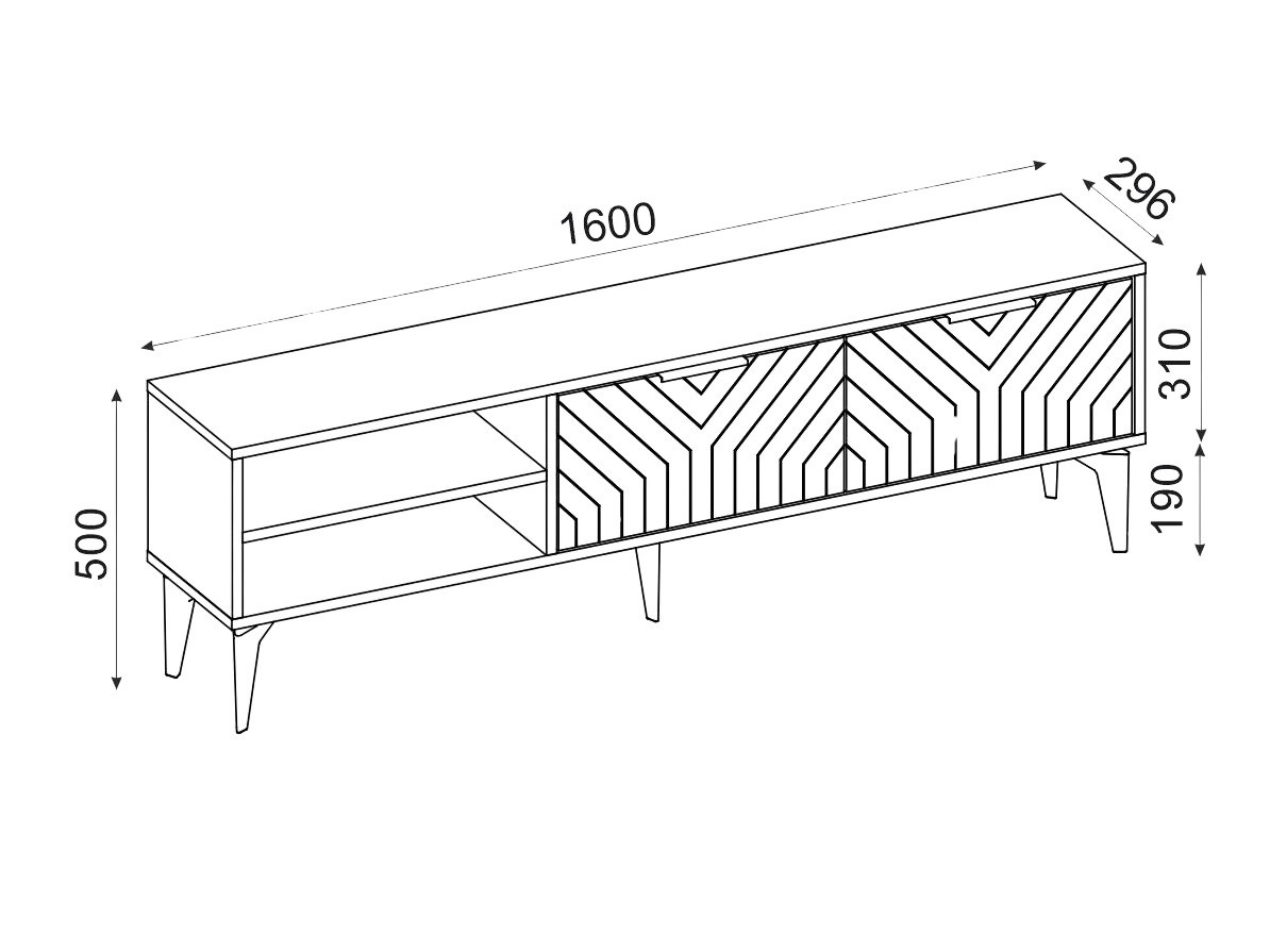 TV-omarica Kailua 2538 (Oreh)
