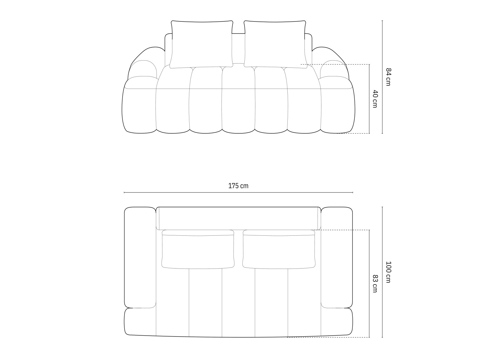 Kavč Evarelbo 100 (Bjorn 24)