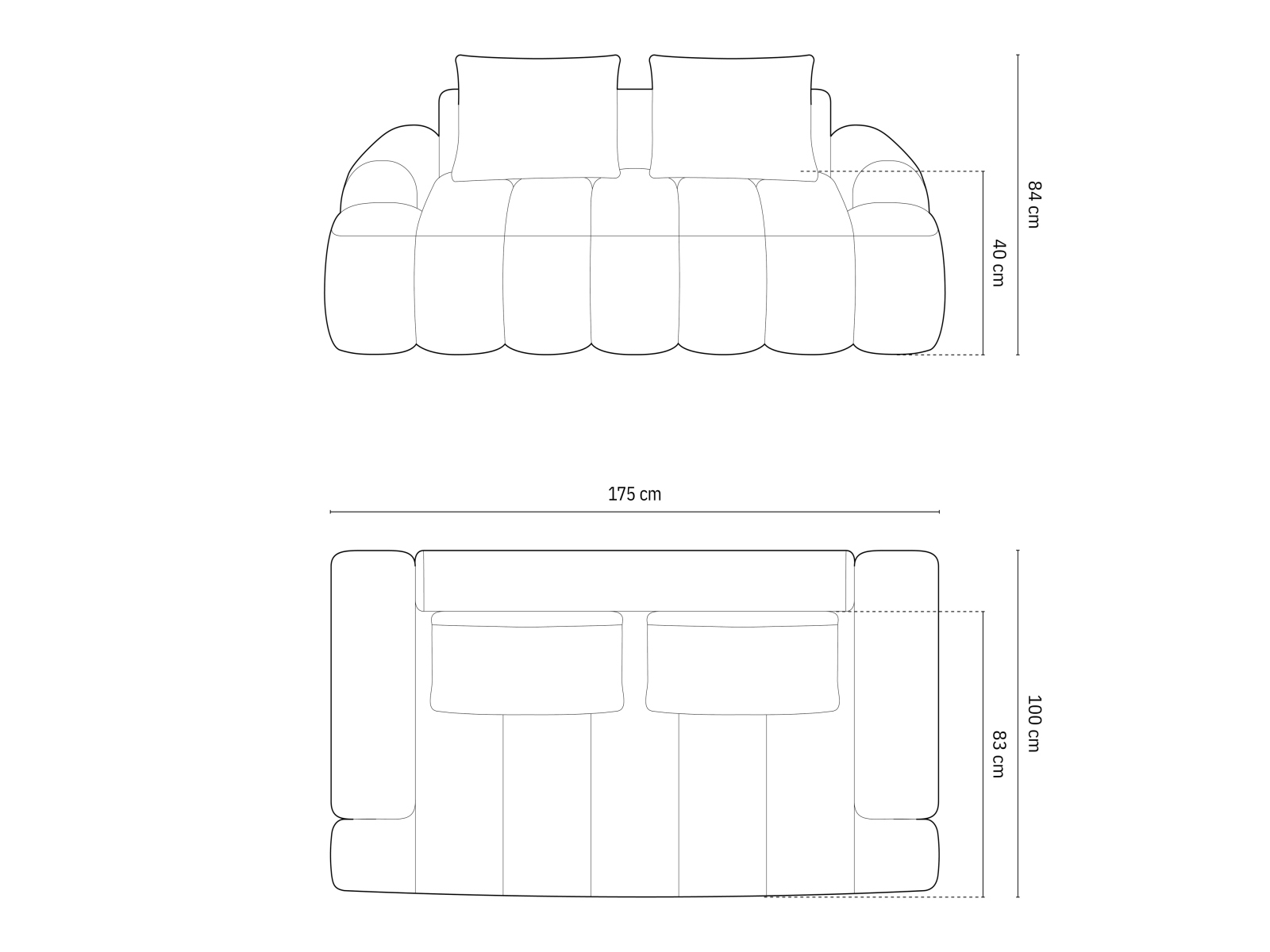 Kavč Evarelbo 100 (Vogue 15)