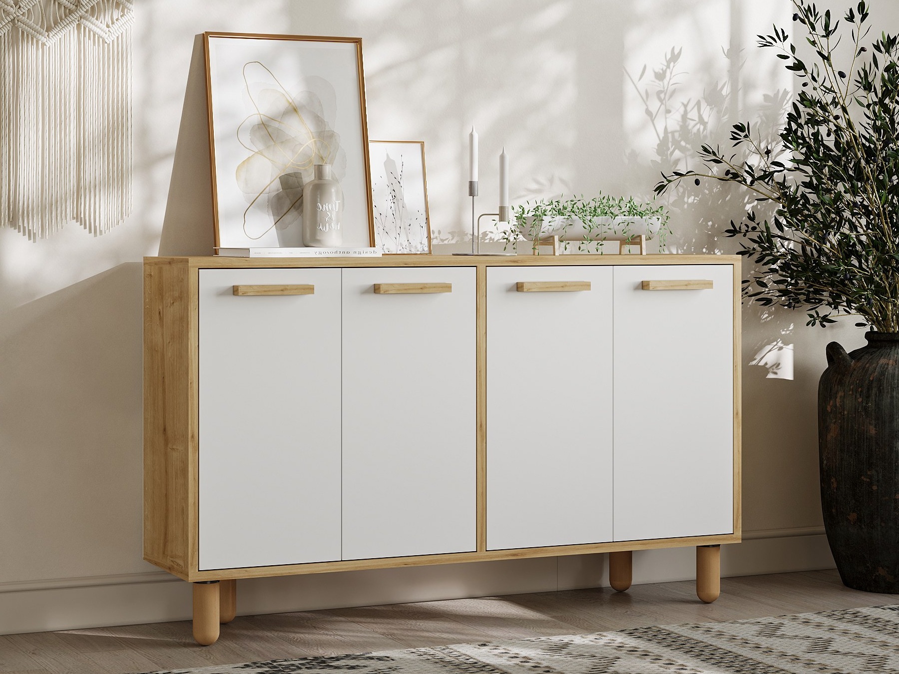 Omarica Kailua 2542 (Bela + Hrast)