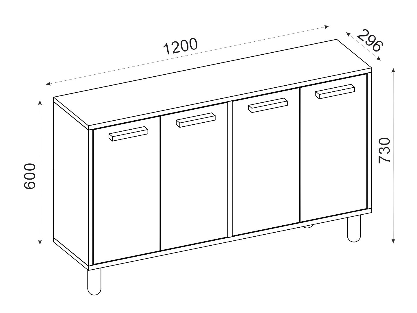 Omarica Kailua 2542 (Svetlo rjava)