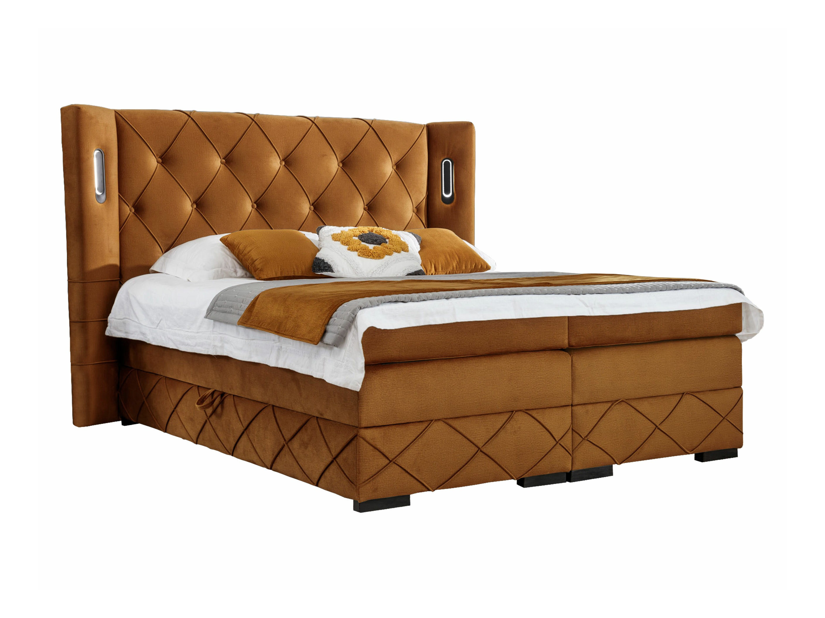 Boxspring postelja Historia (Kameleon 48)