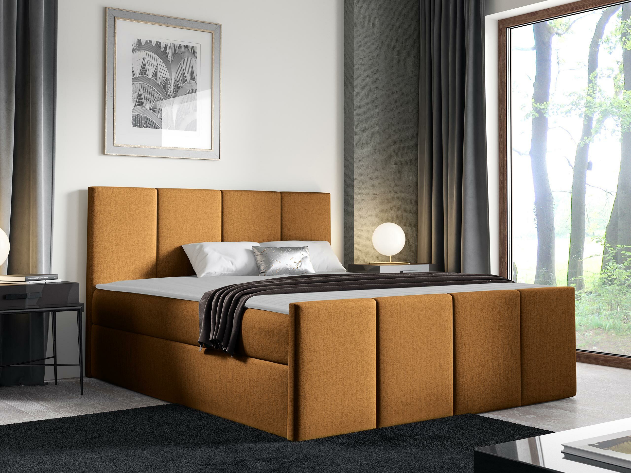 Boxspring postelja Ventus (Kameleon 48)
