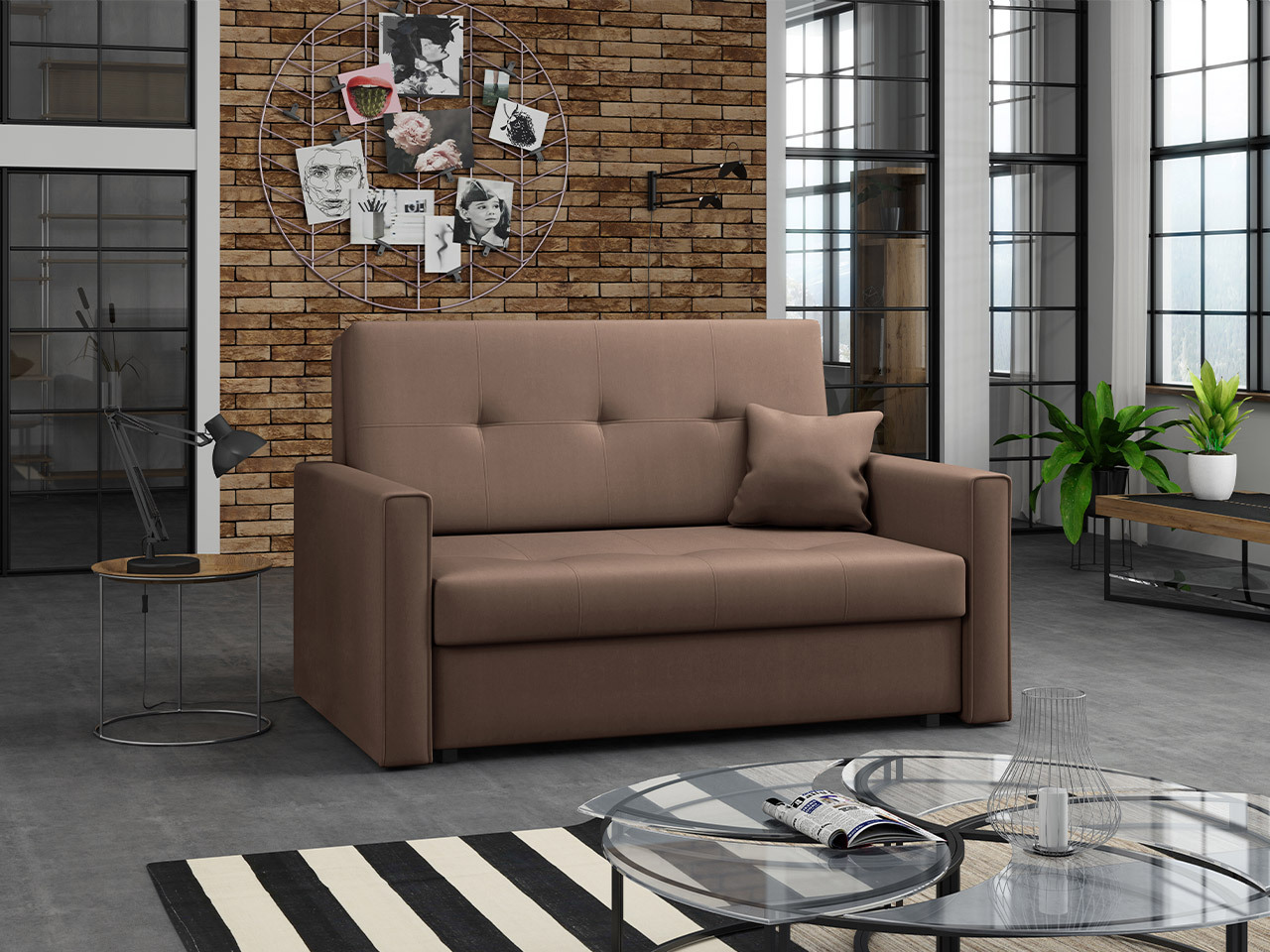 Kavč z ležiščem Columbus 105 (Manila 05)