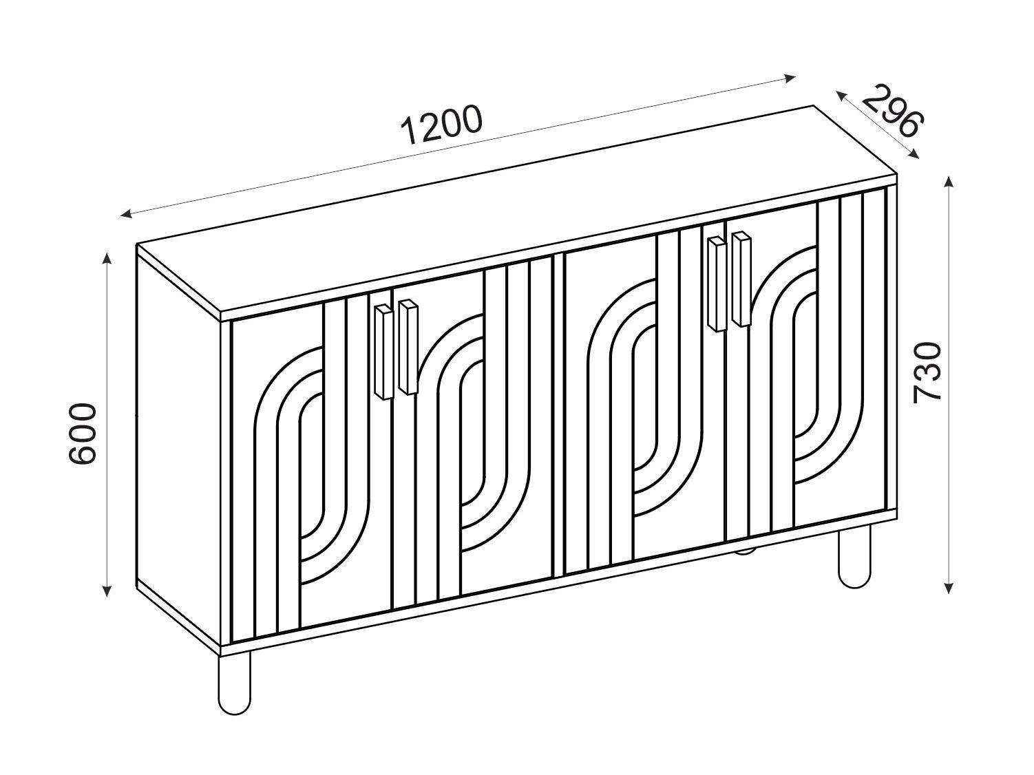 Omarica Kailua 2544 (Hrast)
