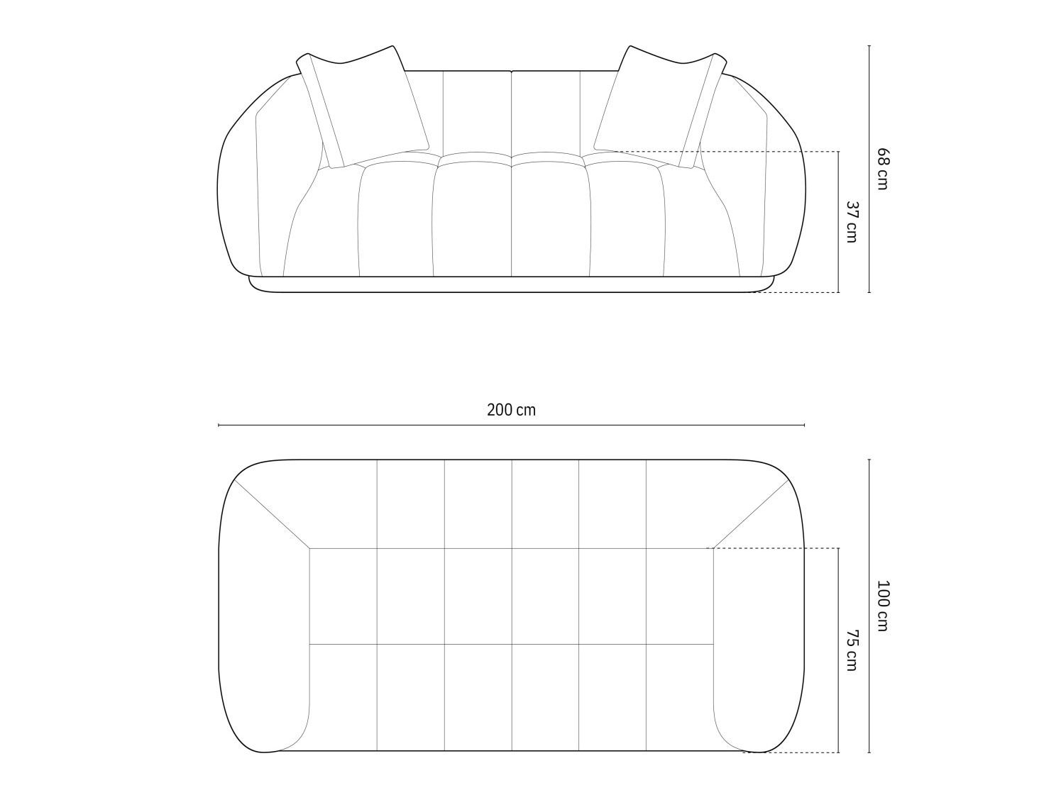 Kavč Beckley 174 (Liberty 2)
