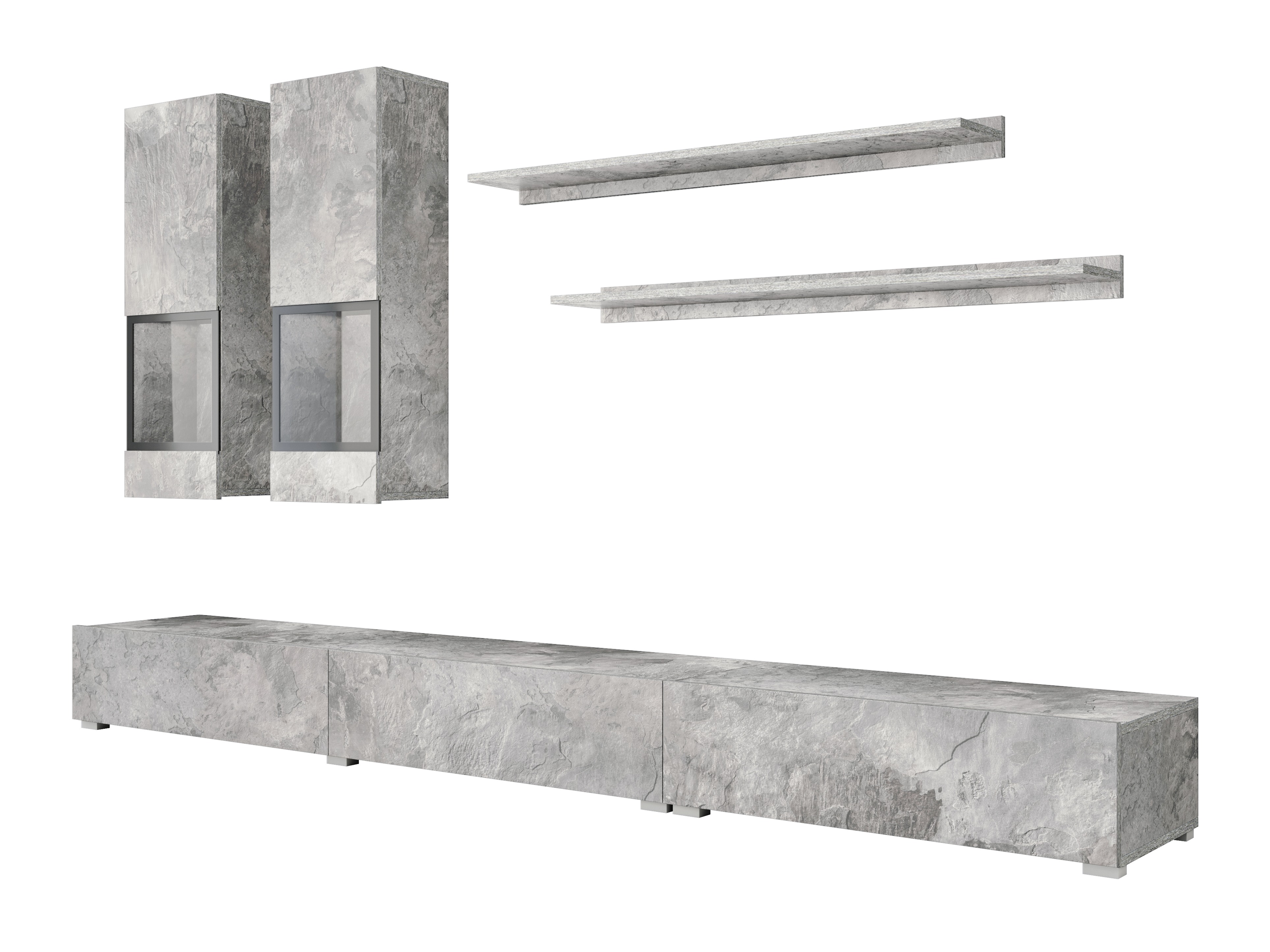 Dnevni prostor Serodeu 100 (Beton)