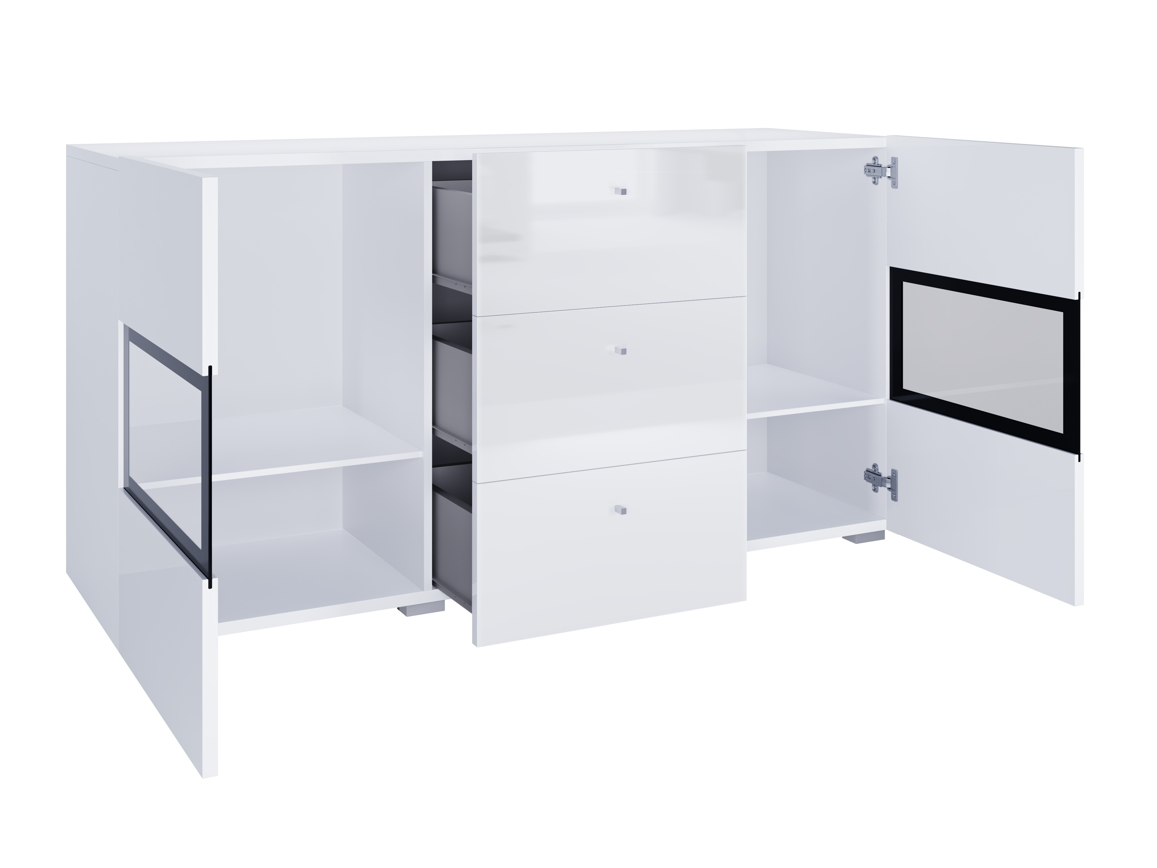 Komoda Serodeu 101 (Bela + Sijaj bela)