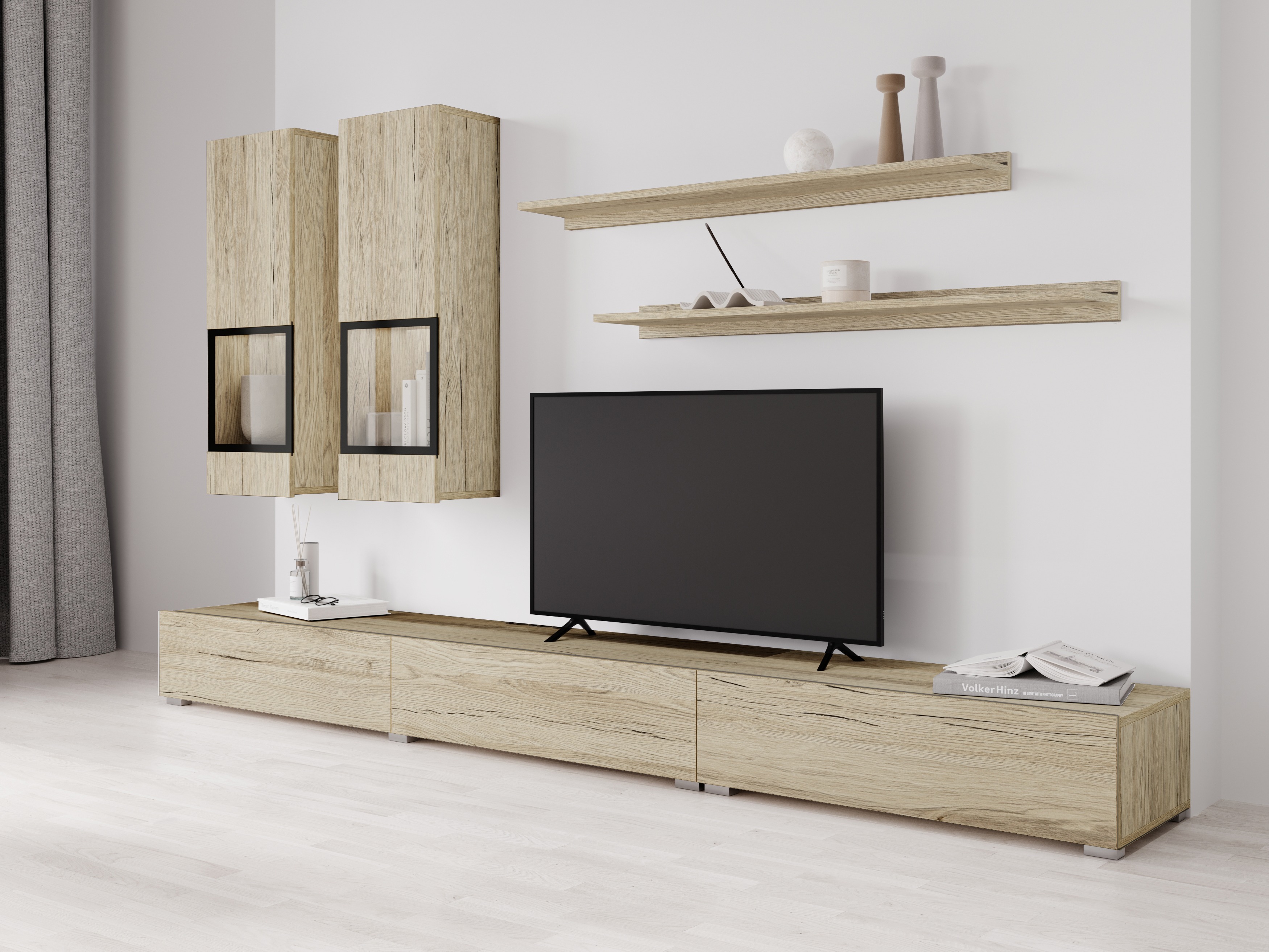 Komplet za dnevno sobo Serodeu 100 (Hrast San Remo)