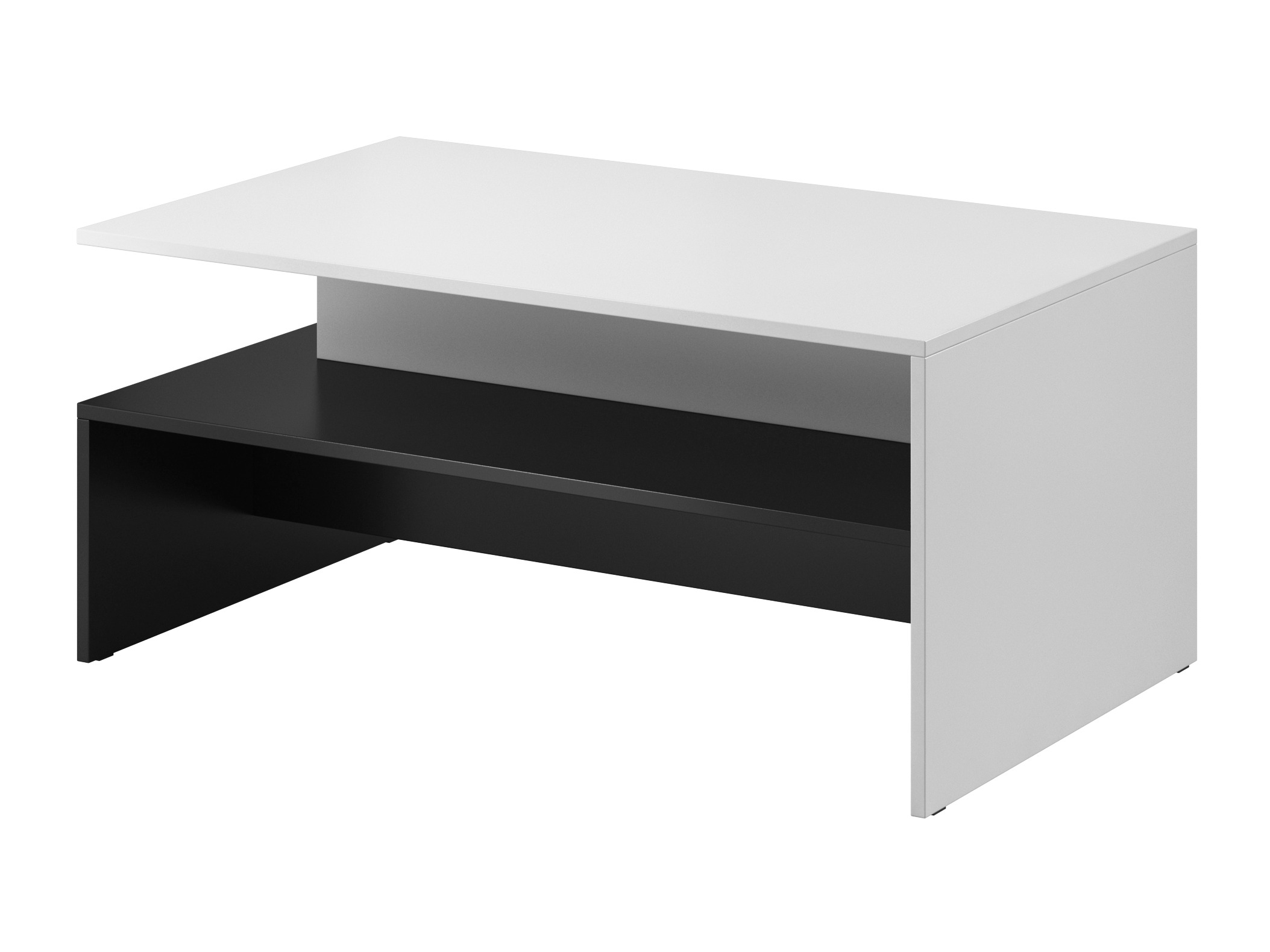 Komplet za dnevno sobo Serodeu 106 (Bela + Sijaj bela)