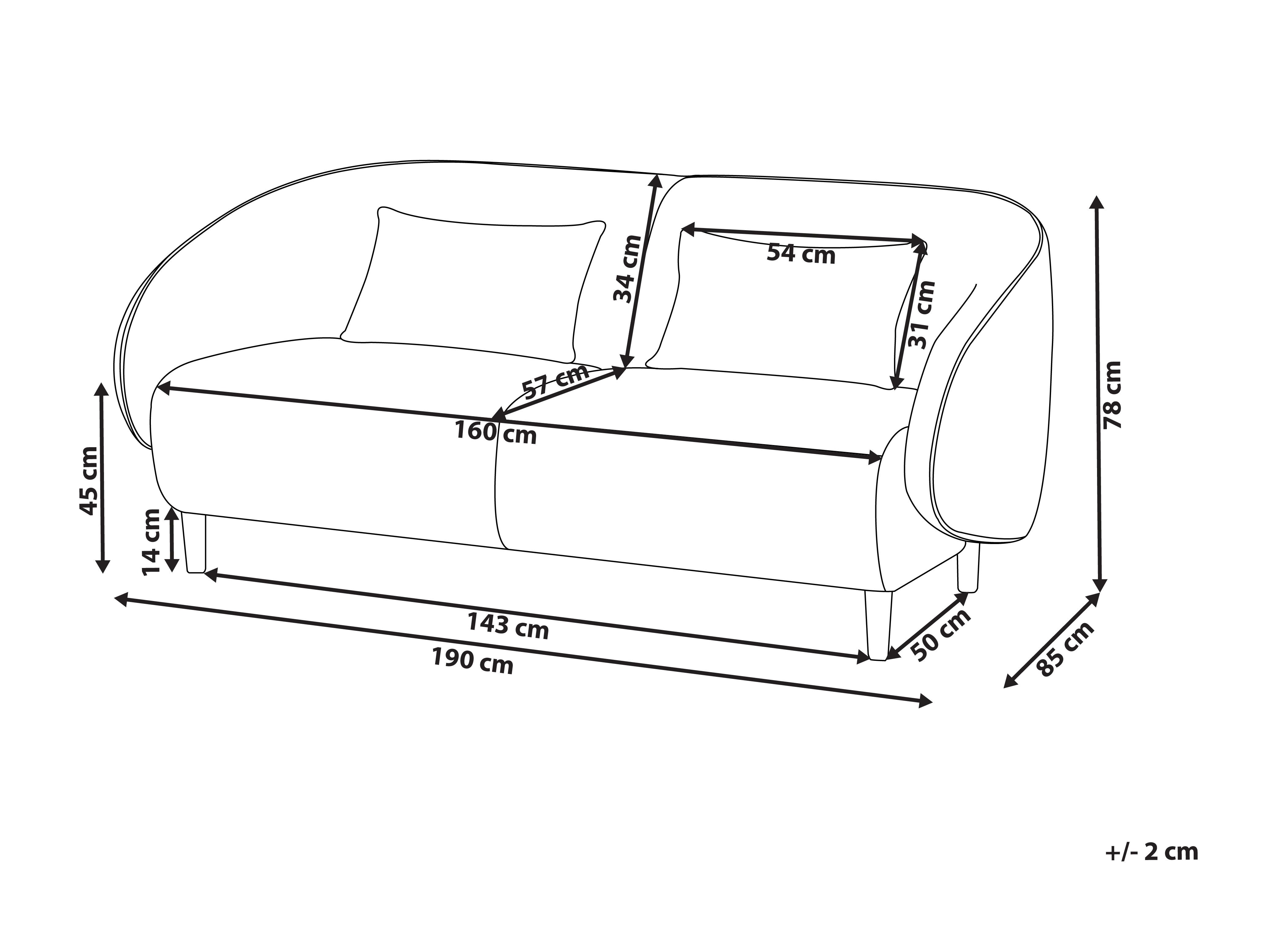 Kavč Berwyn 2706 (Svetlo bež)