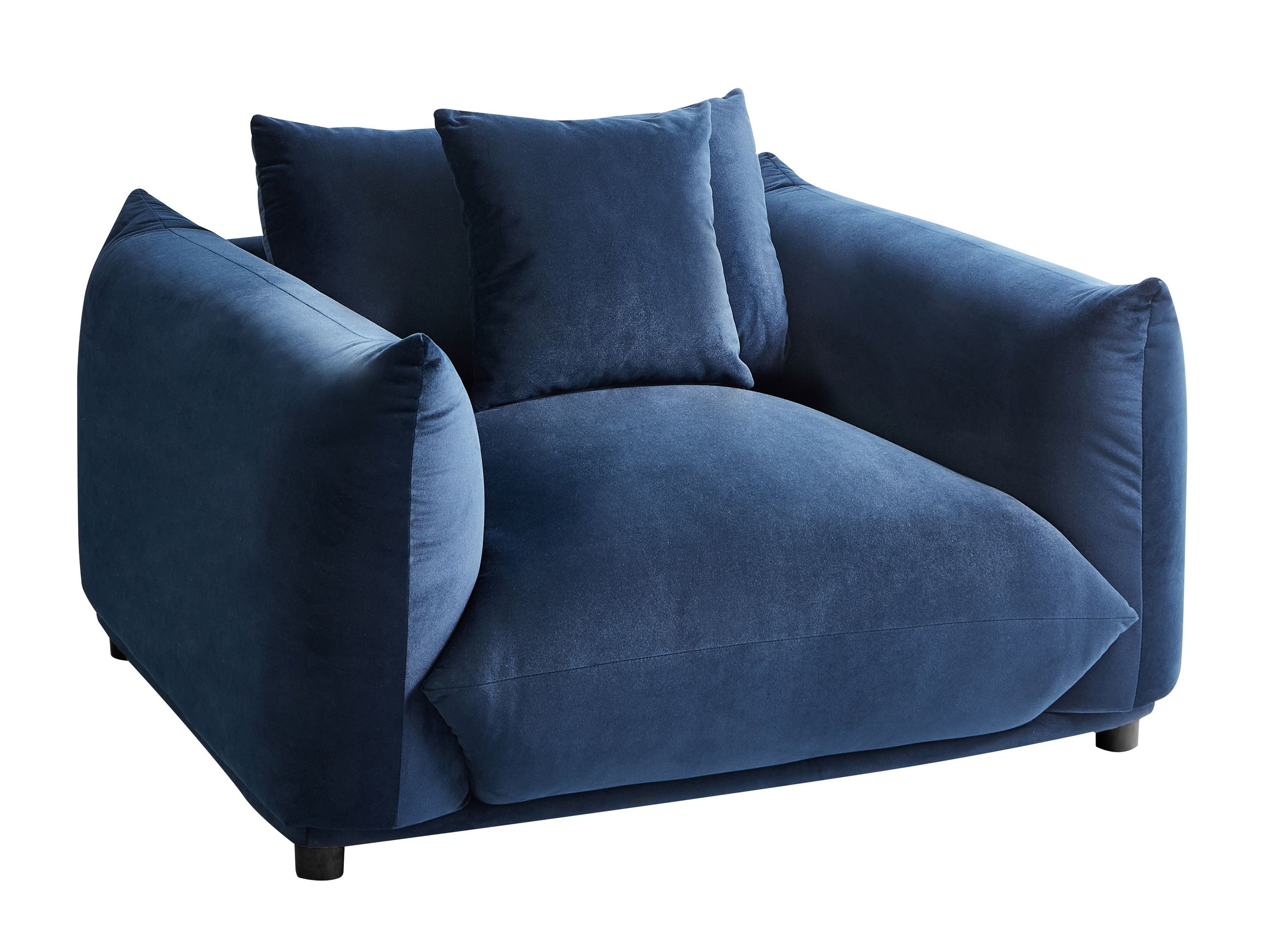 Fotelj Berwyn 2567 (Temno modra)