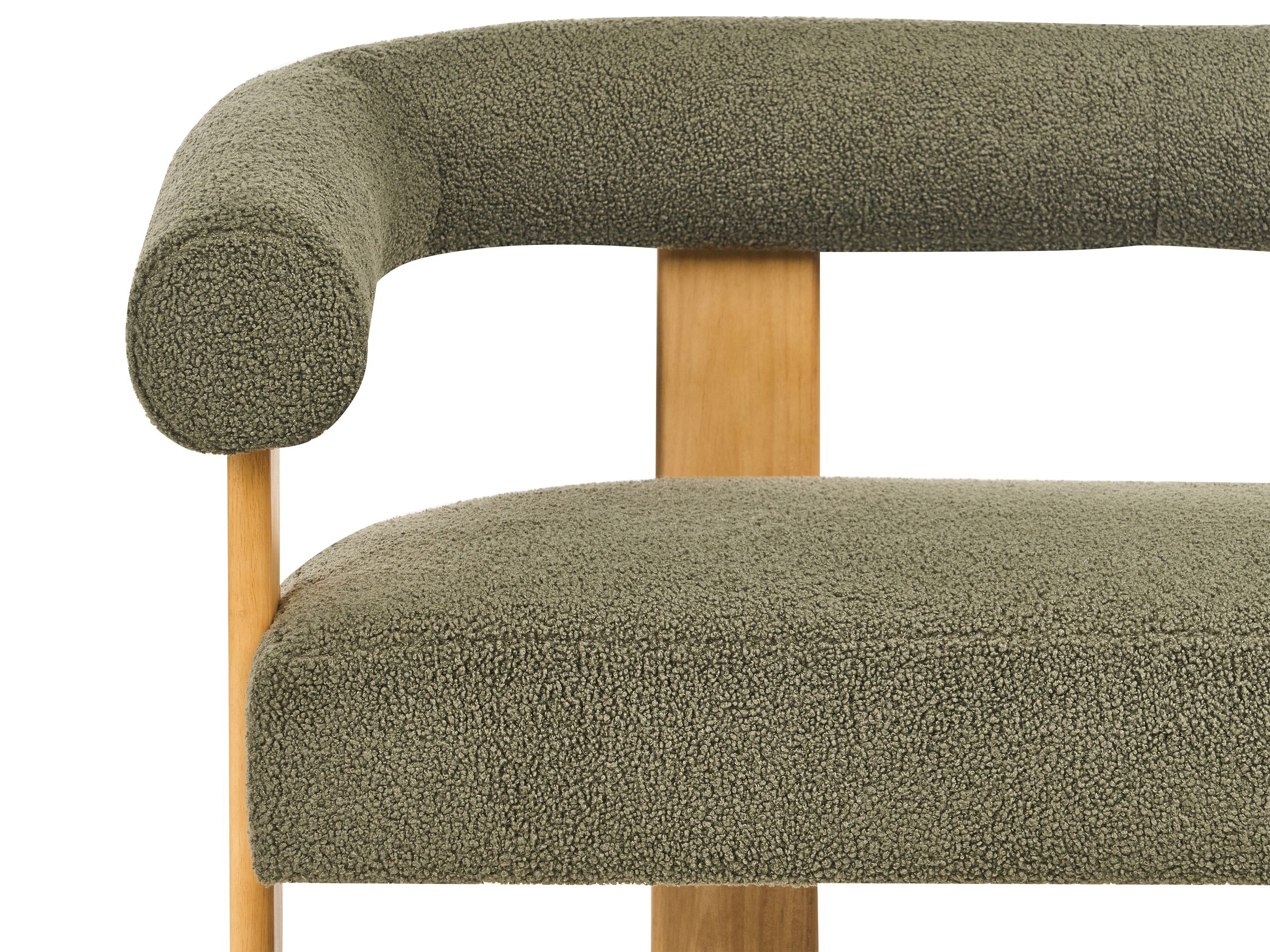 Klop z oblazinjenjem Berwyn 2709 (Zelena + Svetel les)