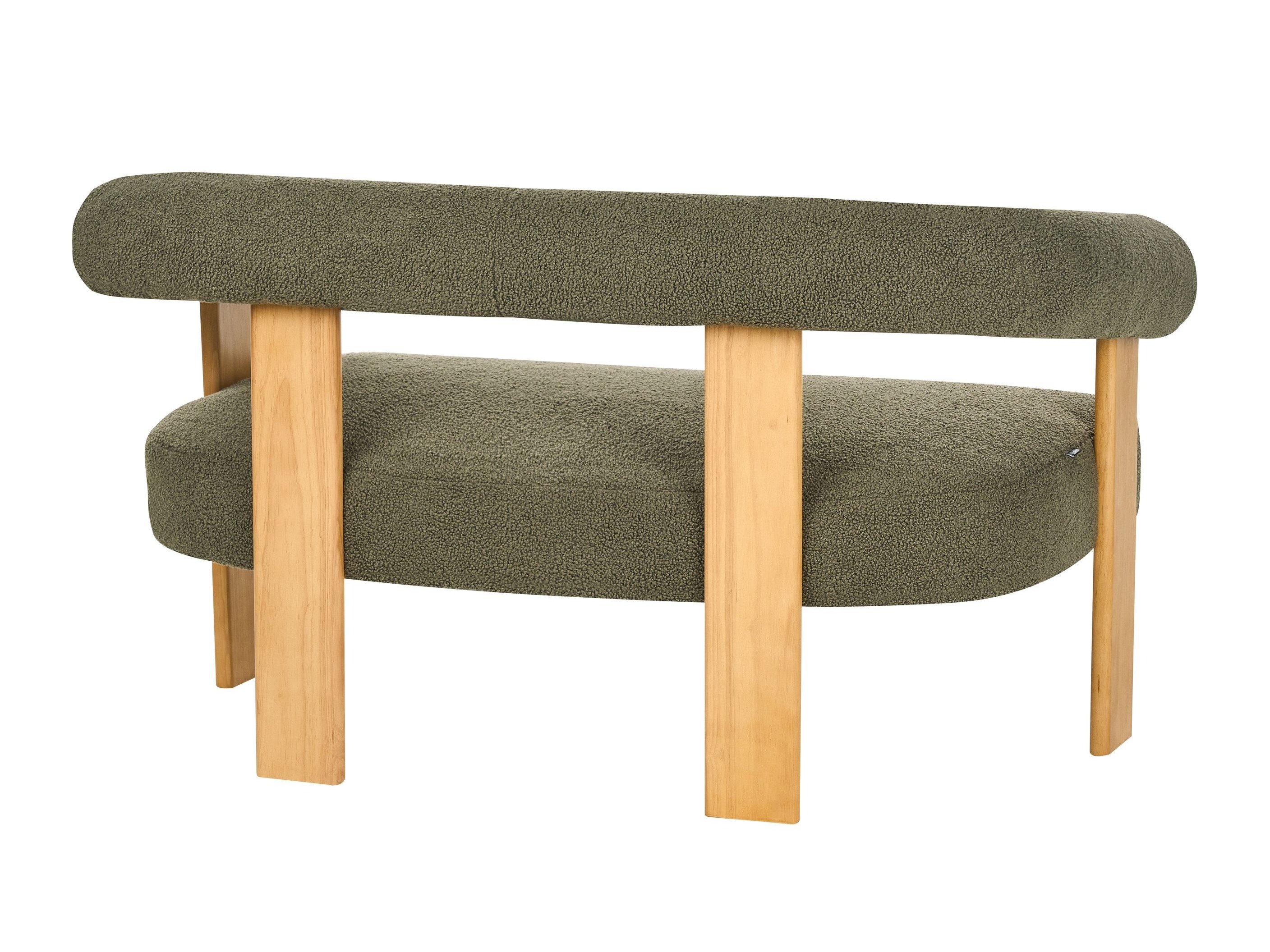 Klop z oblazinjenjem Berwyn 2709 (Zelena + Svetel les)