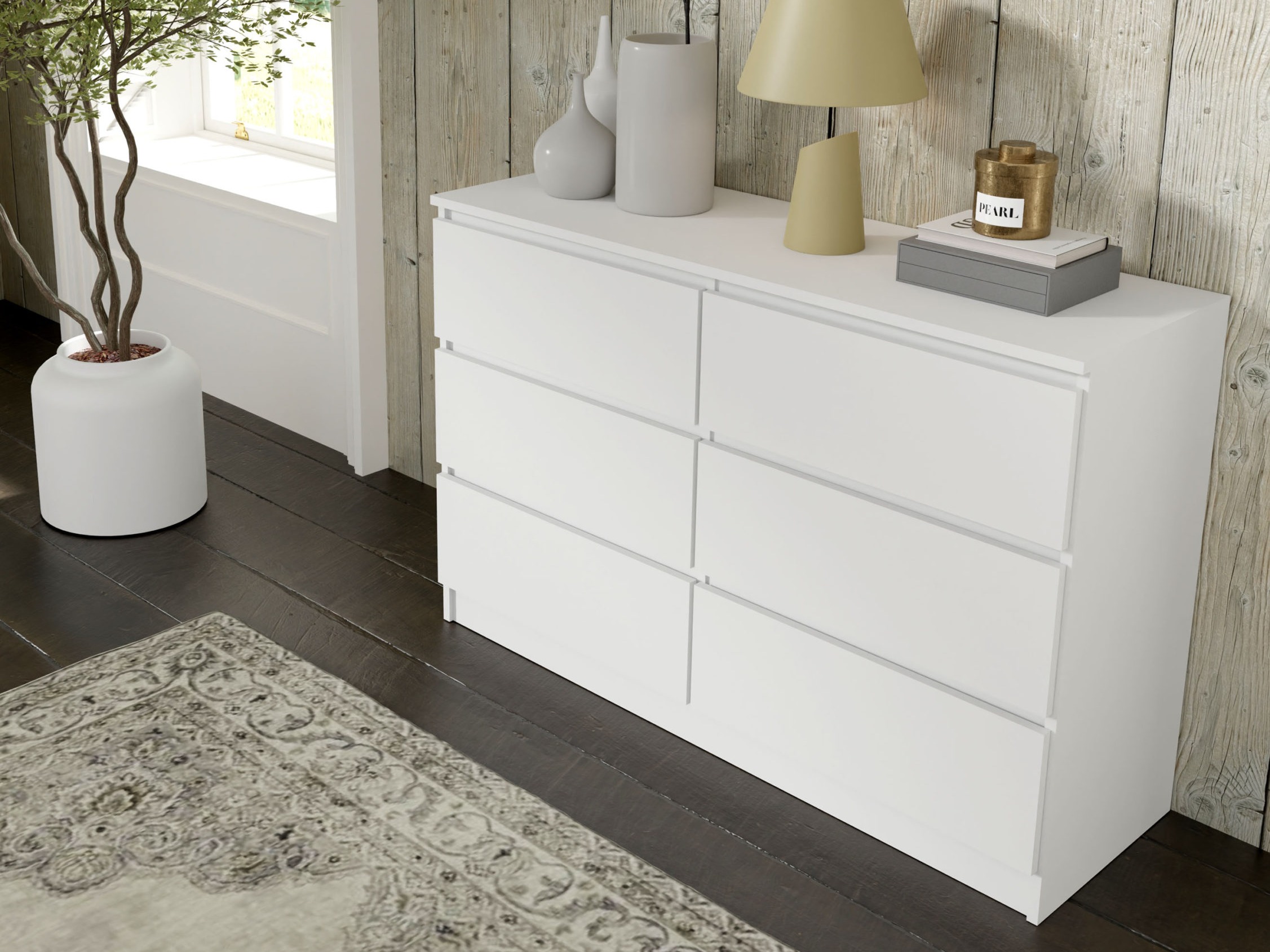 Komoda Buffalo 196 (Bela)