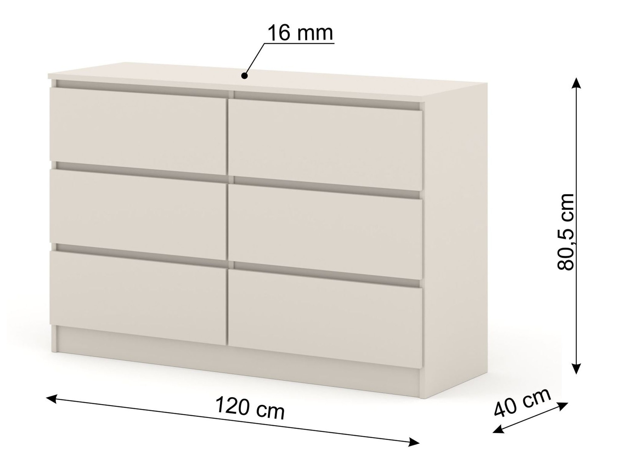 Komoda Buffalo 196 (Kašmir)